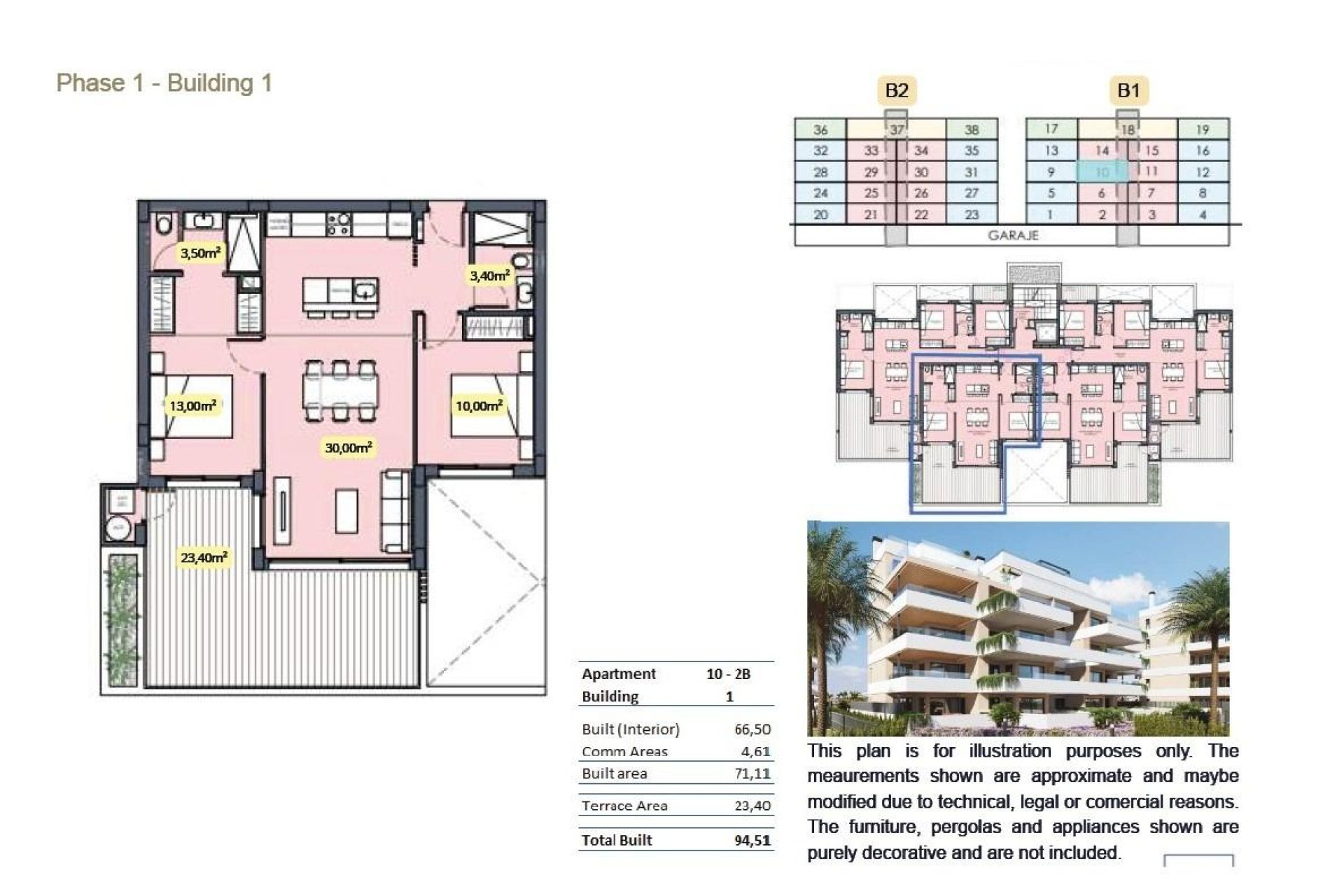 Nouvelle construction - Appartement - Torre Pacheco