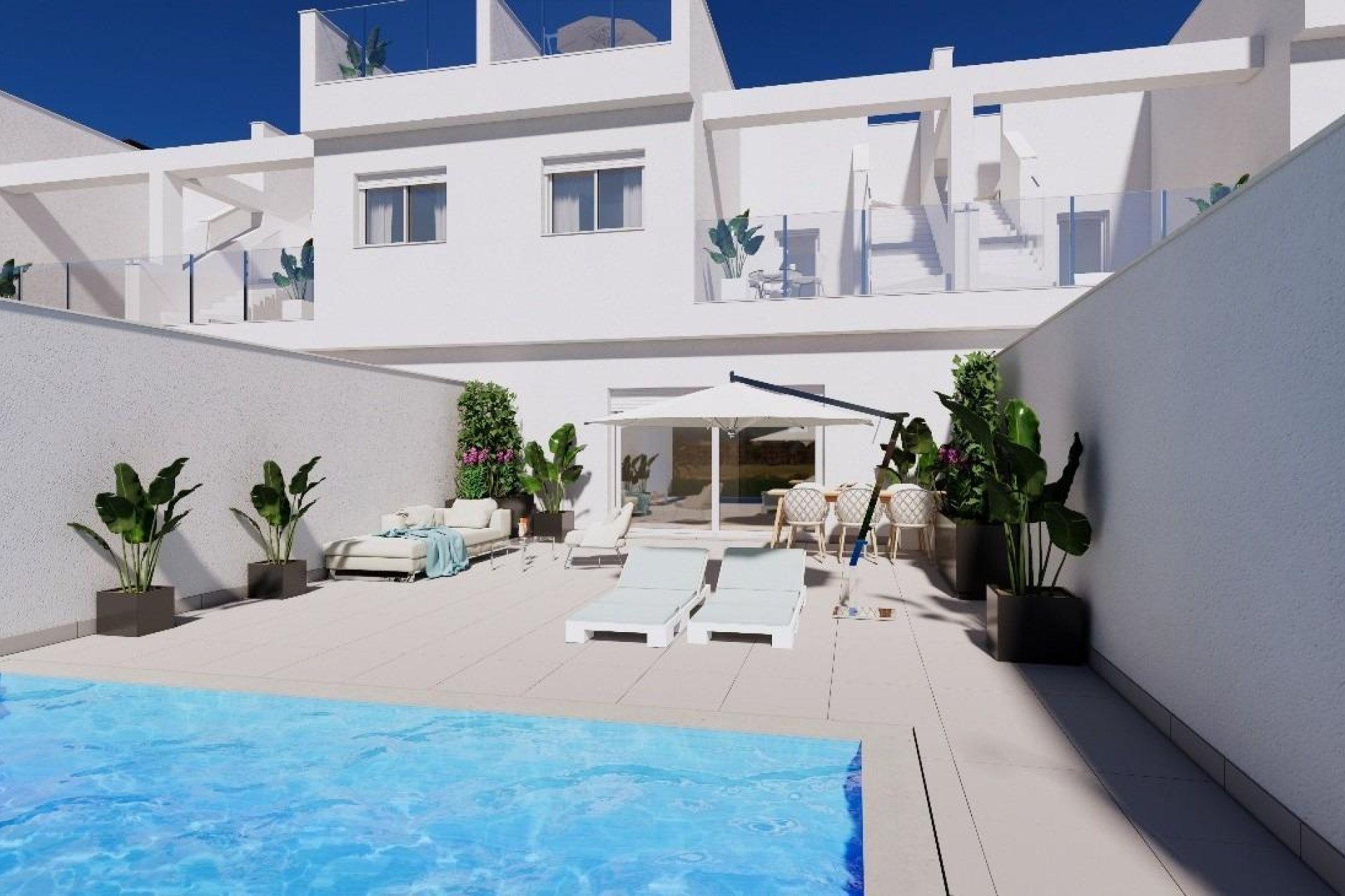 Nouvelle construction - Maison Jumelée - Los Alcázares - Serena Golf