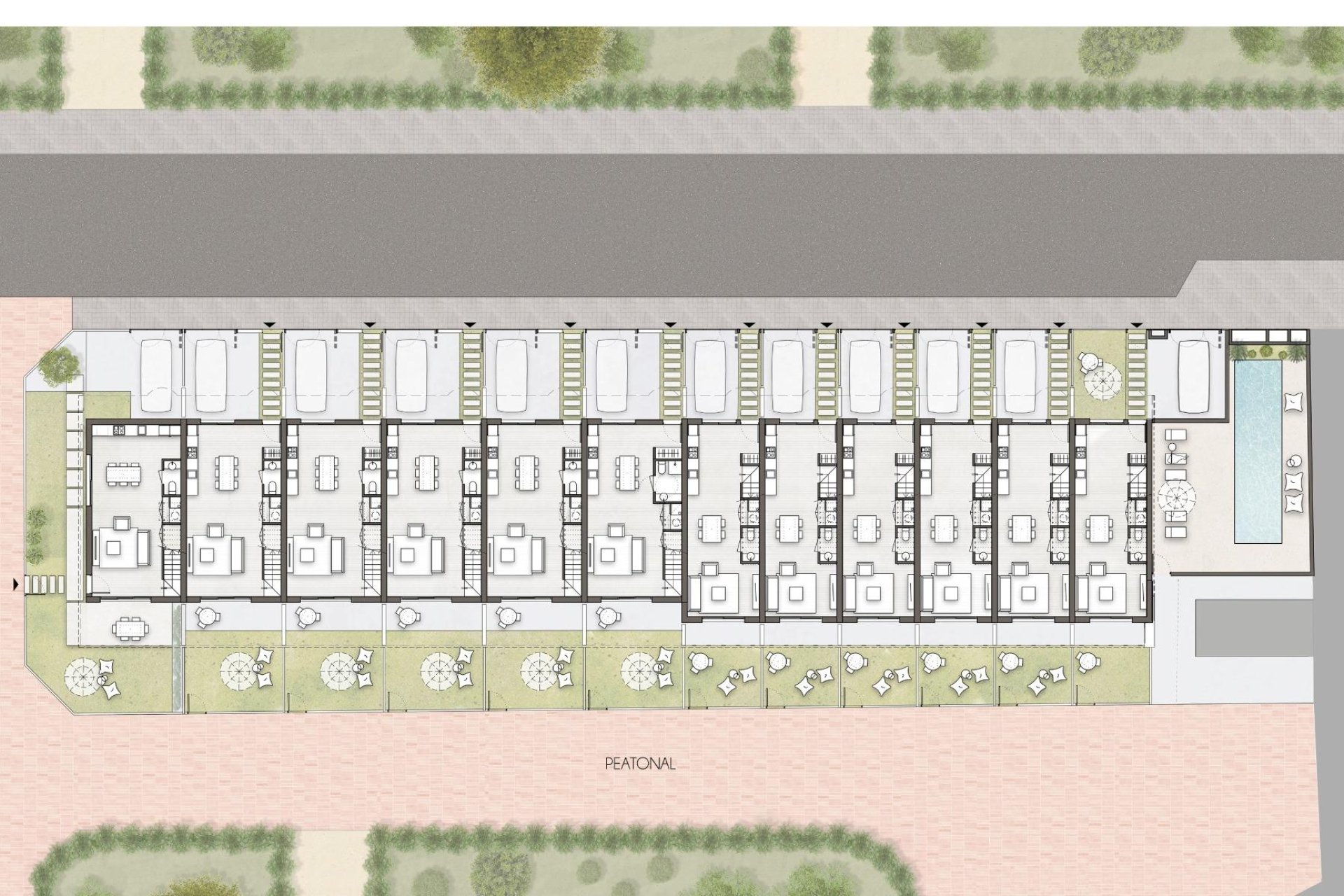 Nouvelle construction - Maison Jumelée - Pilar de la Horadada