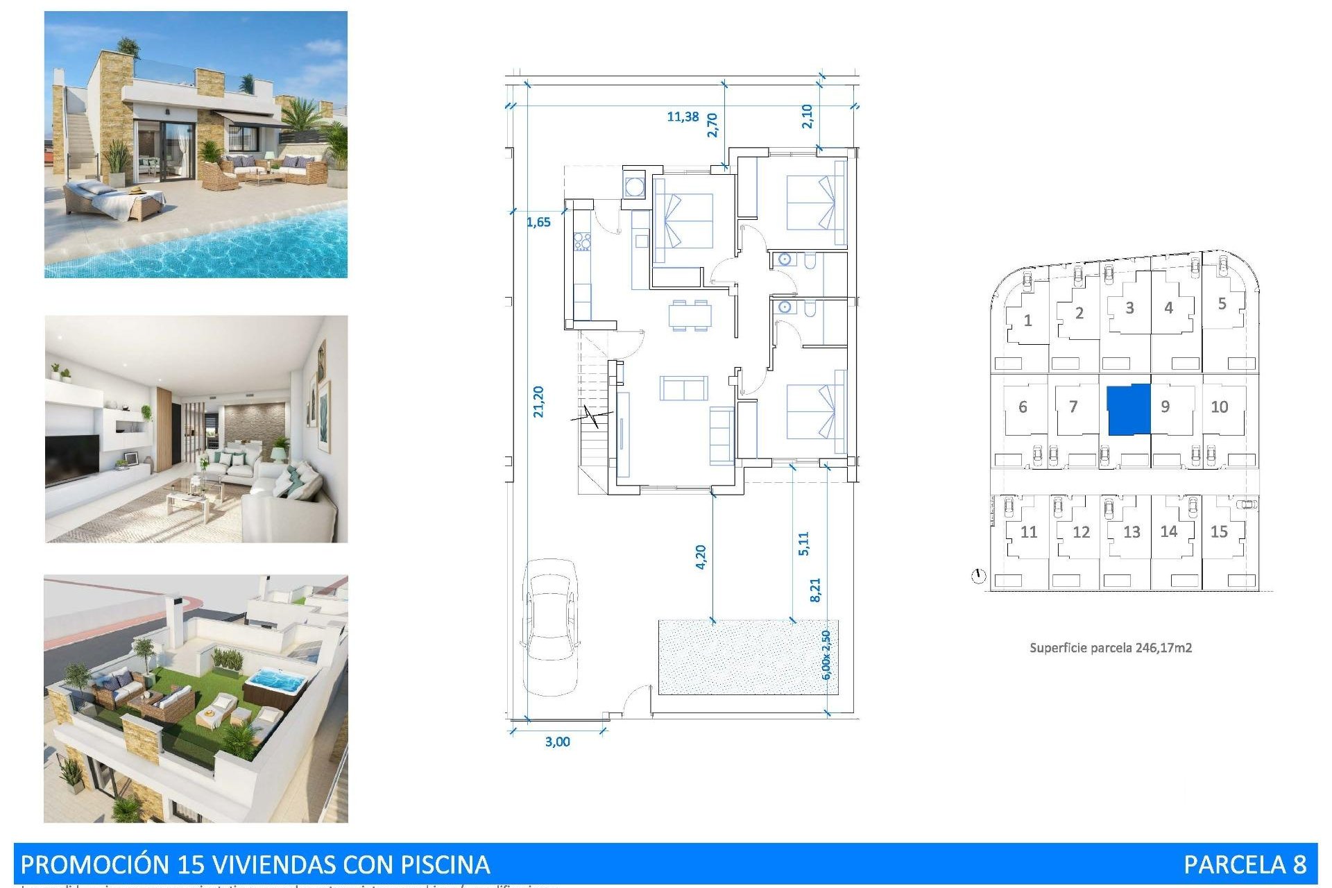Nouvelle construction - Maison Jumelée - San Fulgencio