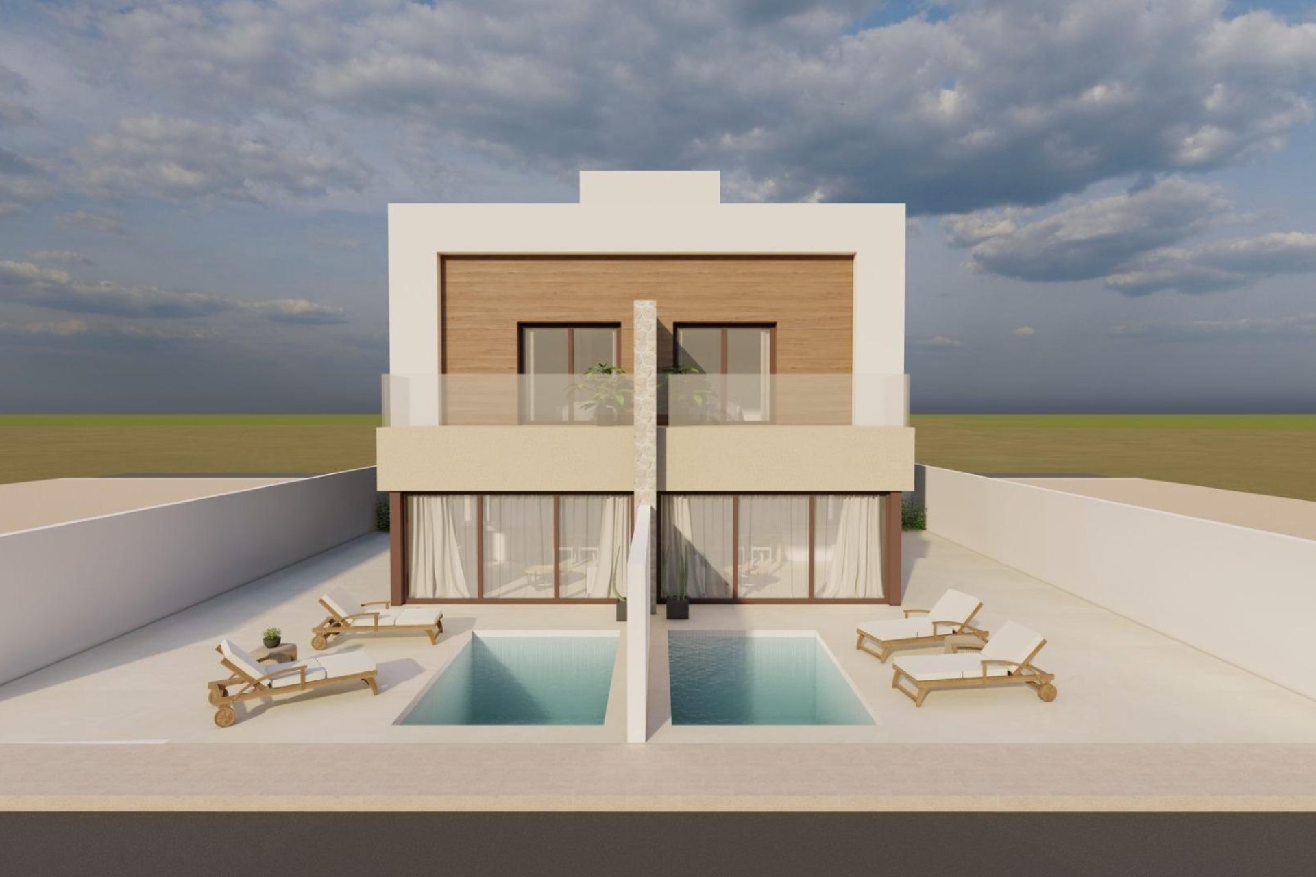 Nouvelle construction - Maison Jumelée - San Javier - pueblo