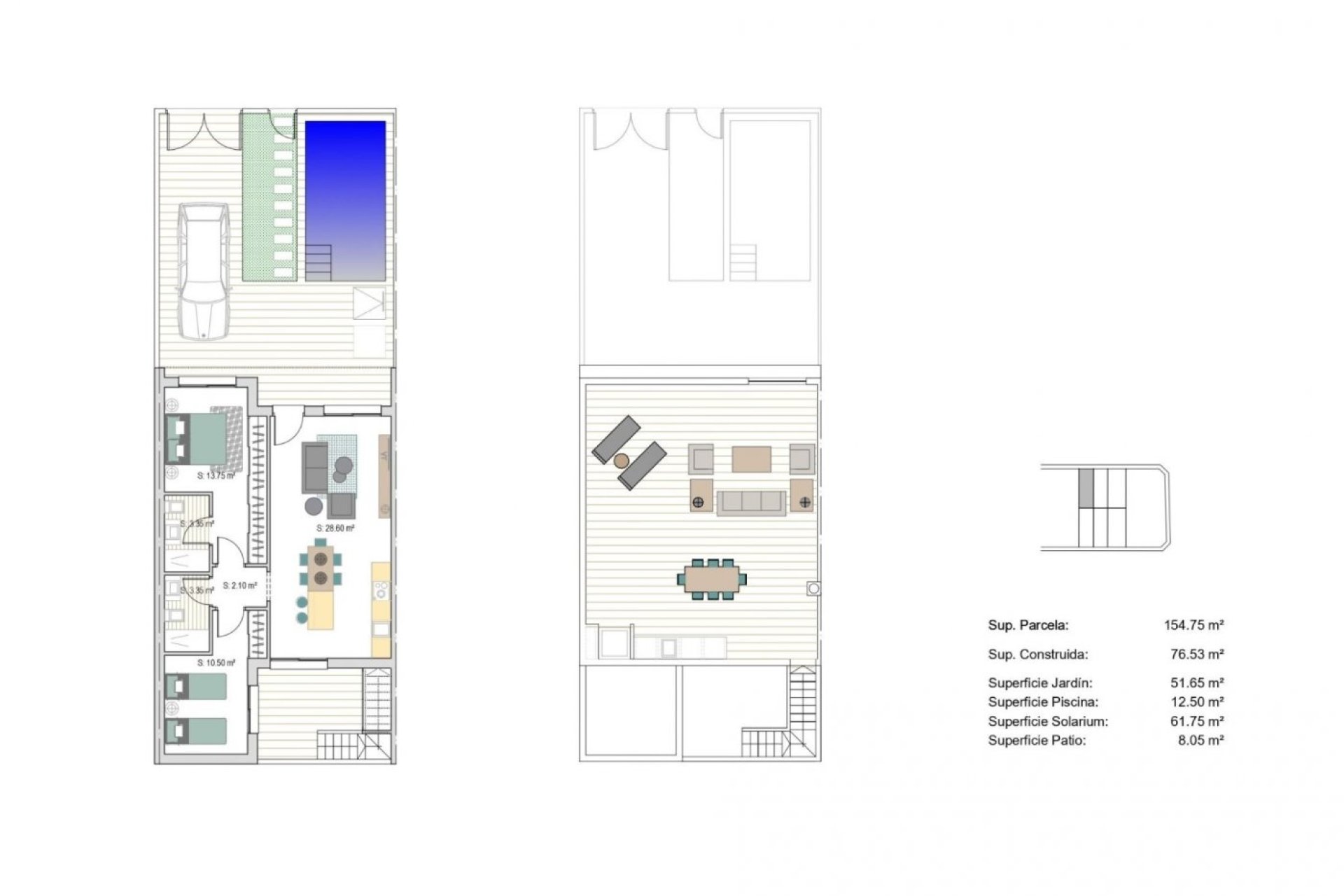 Nouvelle construction - Maison Jumelée - San Javier