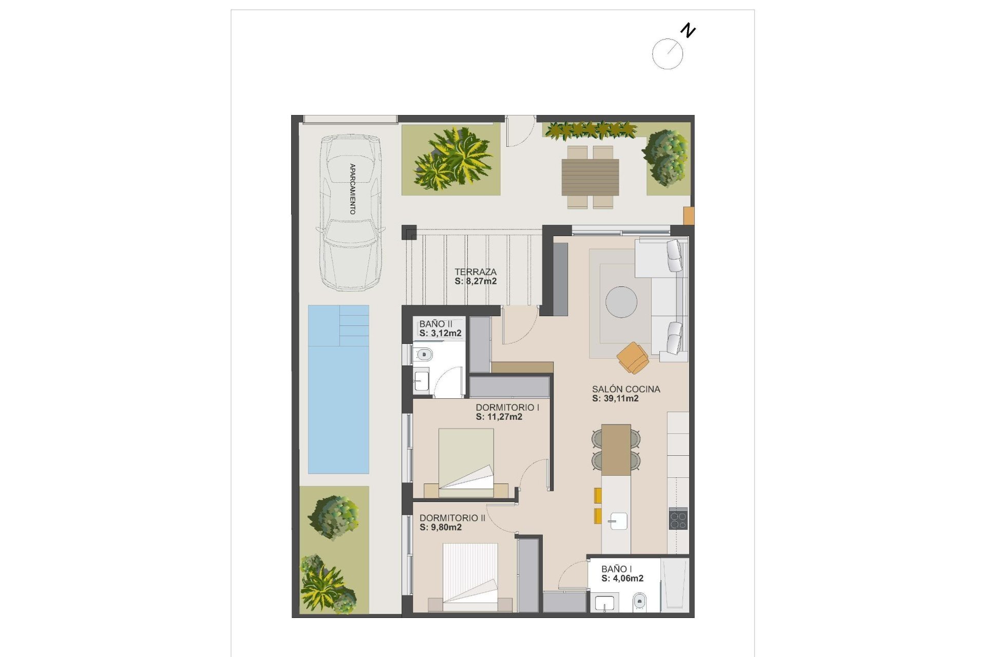 Nouvelle construction - Maison Jumelée - Torre Pacheco - El Alba