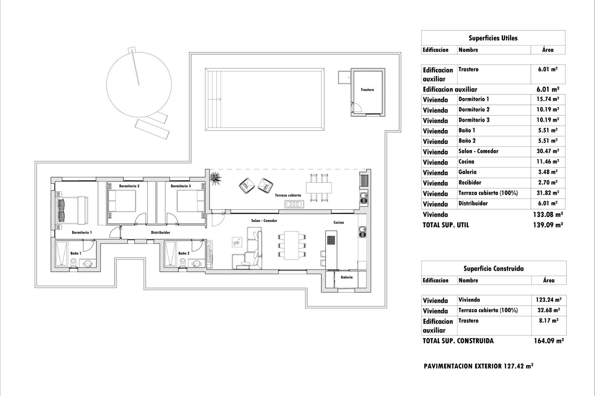 Nouvelle construction - Villa - Aspe - Poligono 19