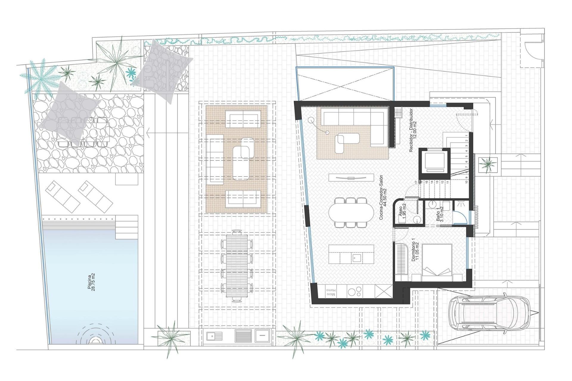 Nouvelle construction - Villa - Cabo de Palos - Cala Flores
