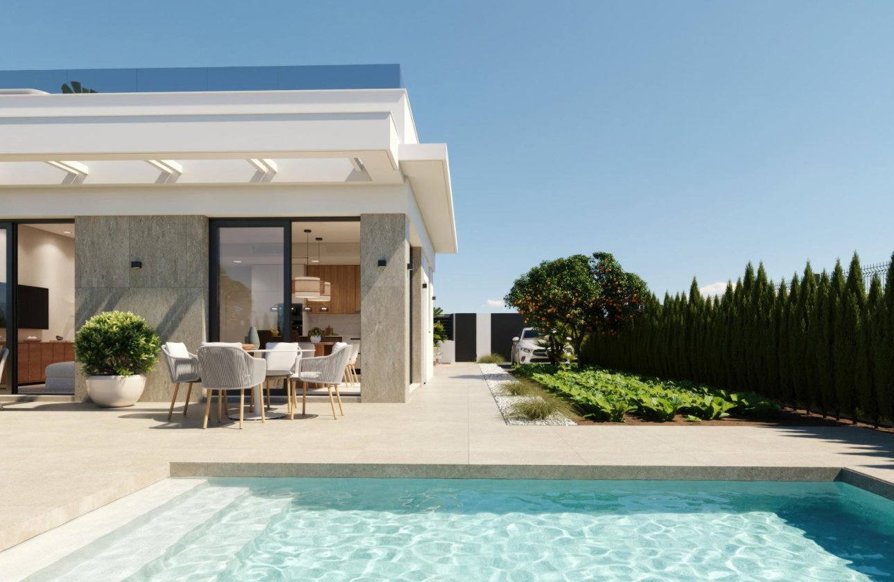 Nouvelle construction - Villa - Fuente Álamo - Hacienda Del Álamo Golf