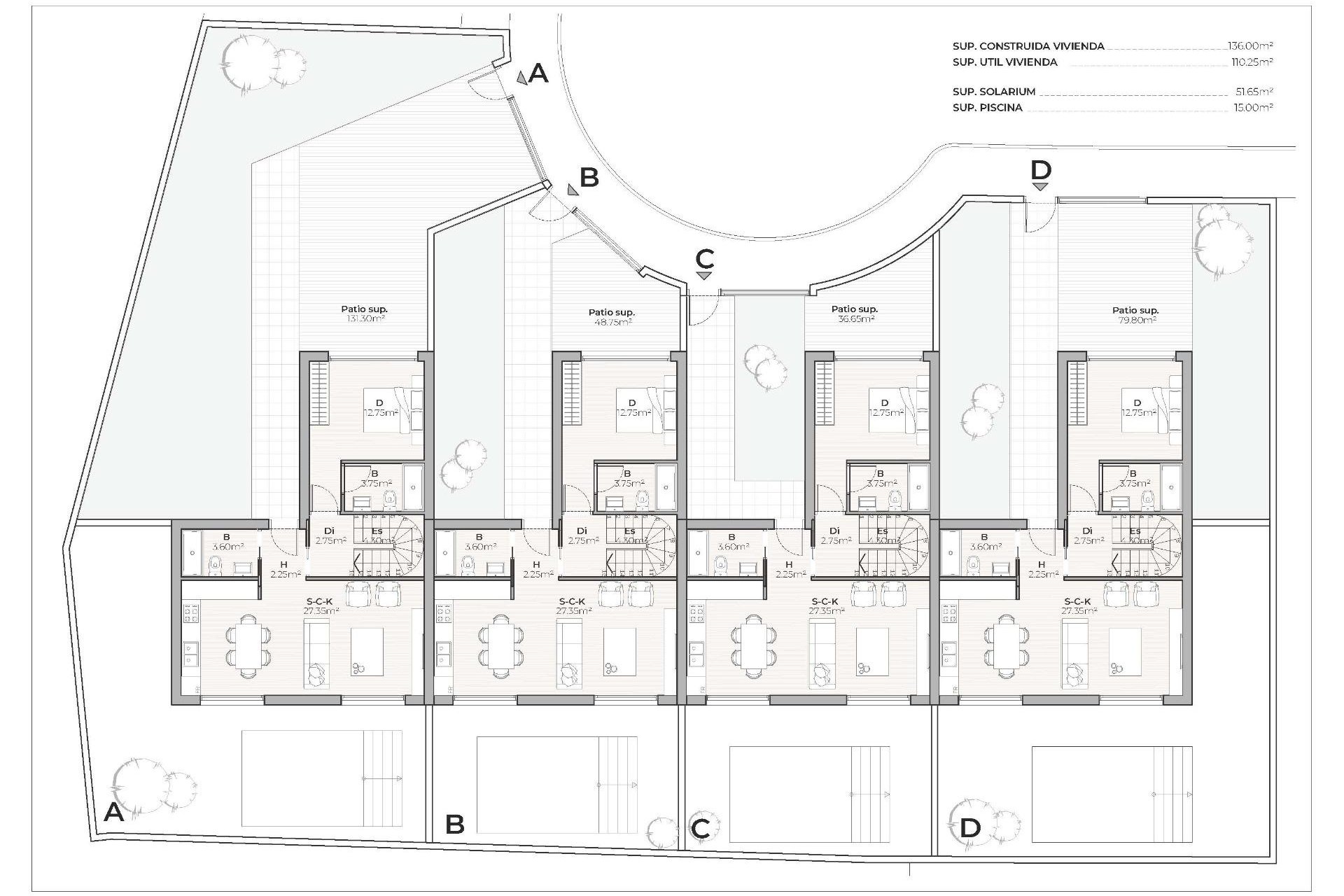 Nouvelle construction - Villa - Mazarrón - Country Club