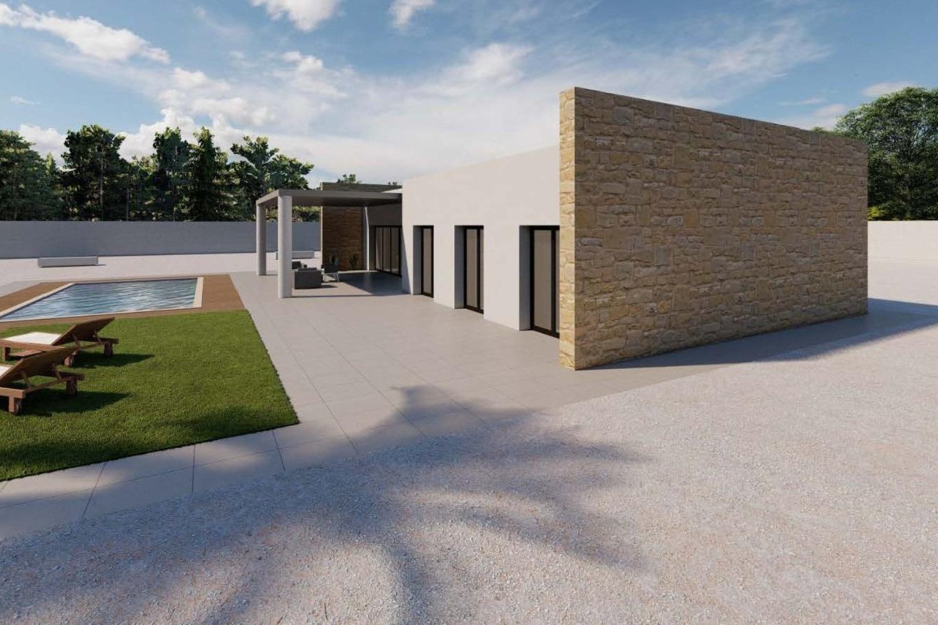 Nouvelle construction - Villa - Pinoso - Campo