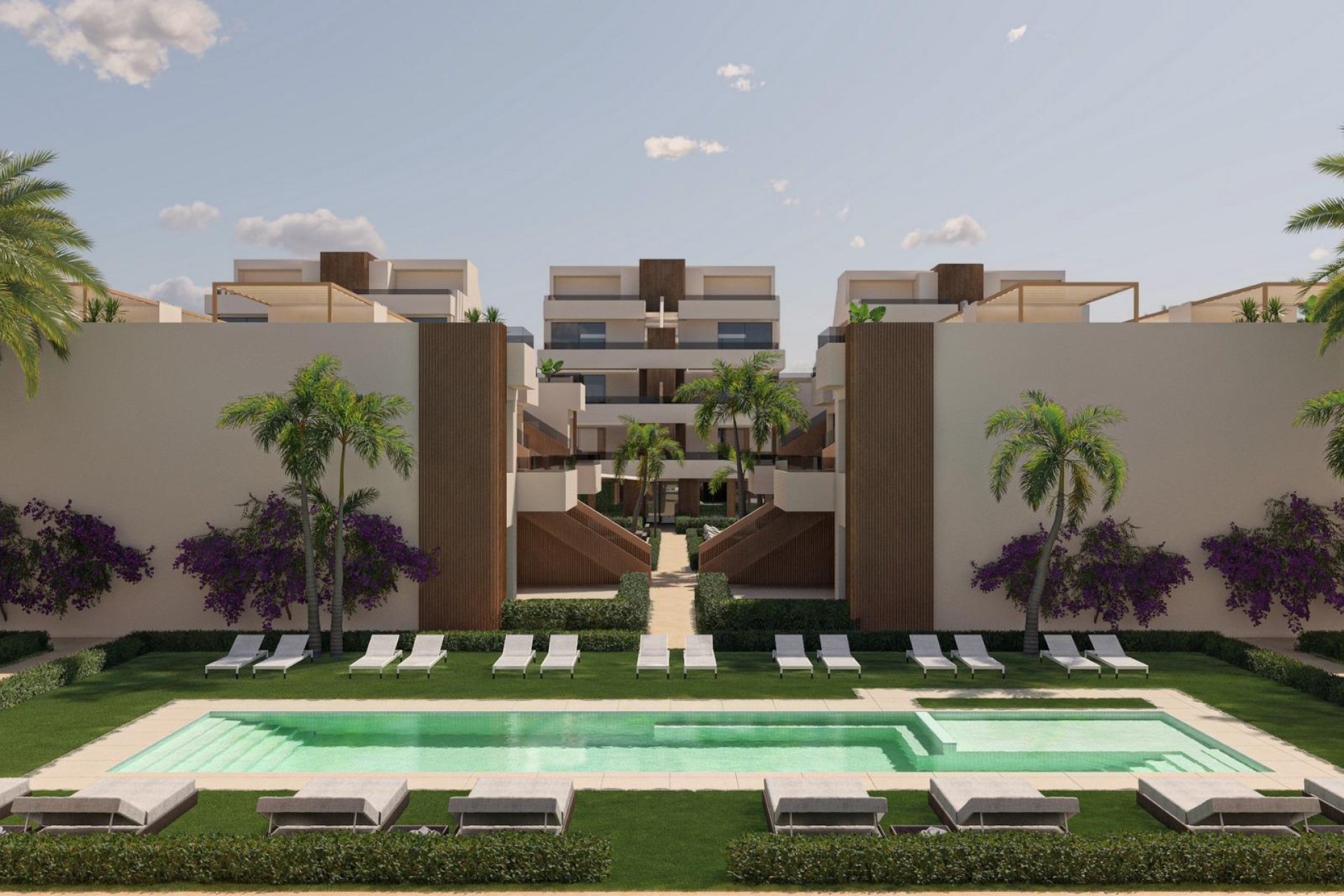 Новое здание - Квартира  - Alhama De Murcia