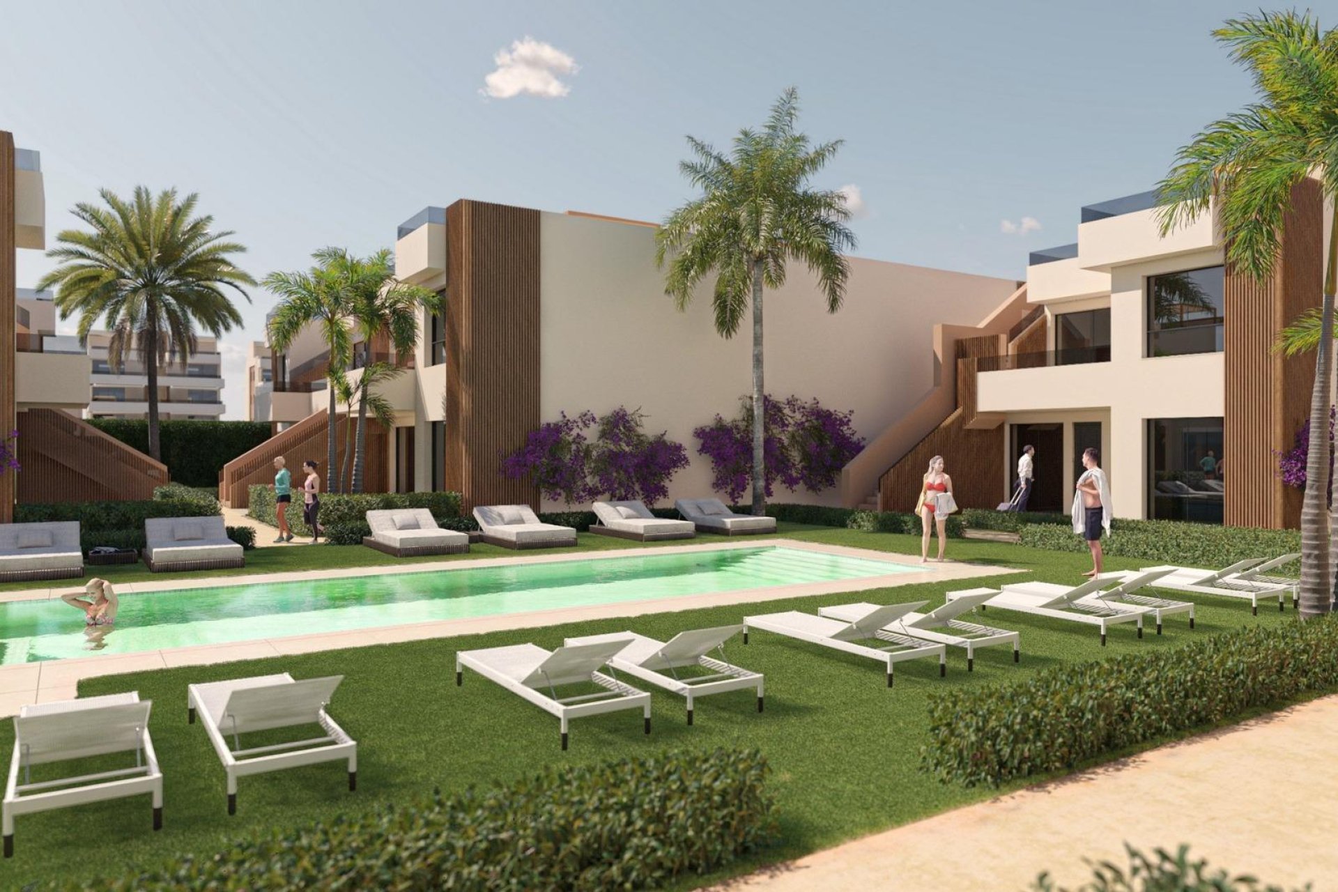 Новое здание - Квартира  - Alhama De Murcia
