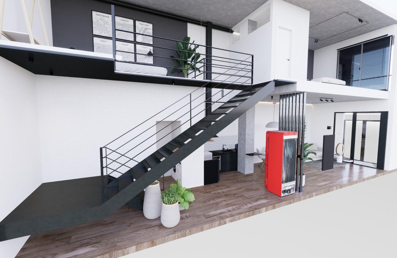 Новое здание - Квартира  - Alicante - Carolinas Bajas