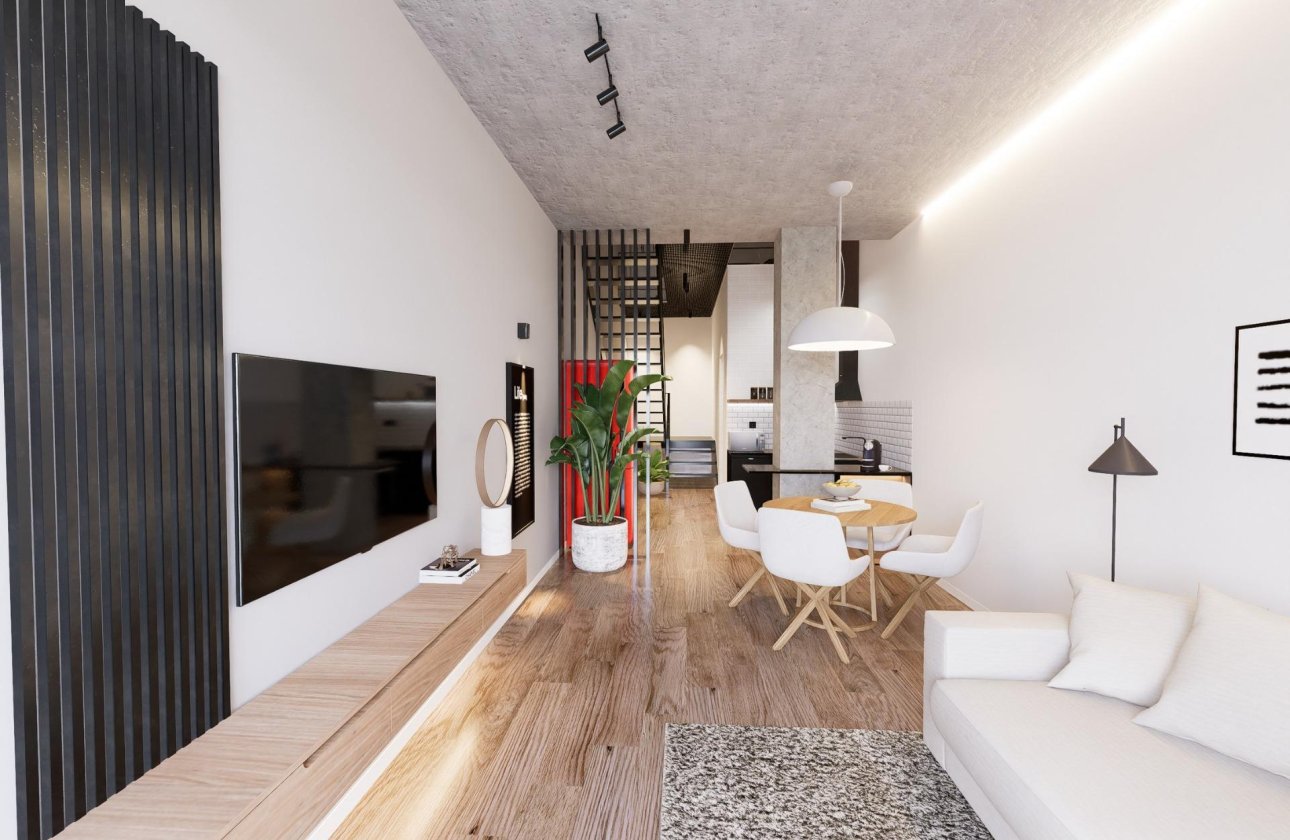 Новое здание - Квартира  - Alicante - Carolinas Bajas
