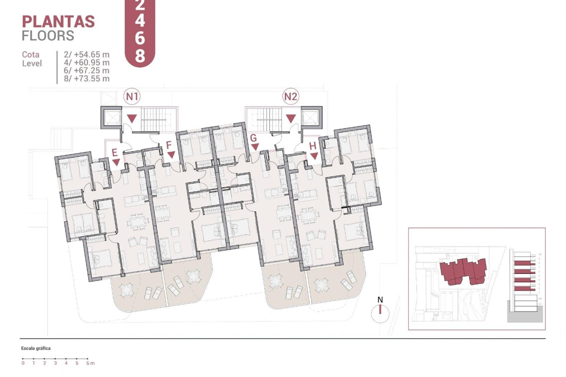 Новое здание - Квартира  - Calpe