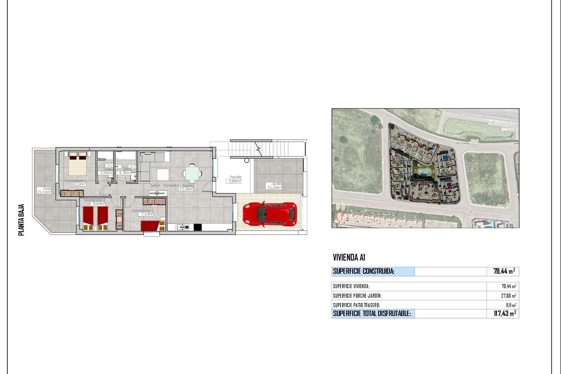 Новое здание - Квартира  - Cox