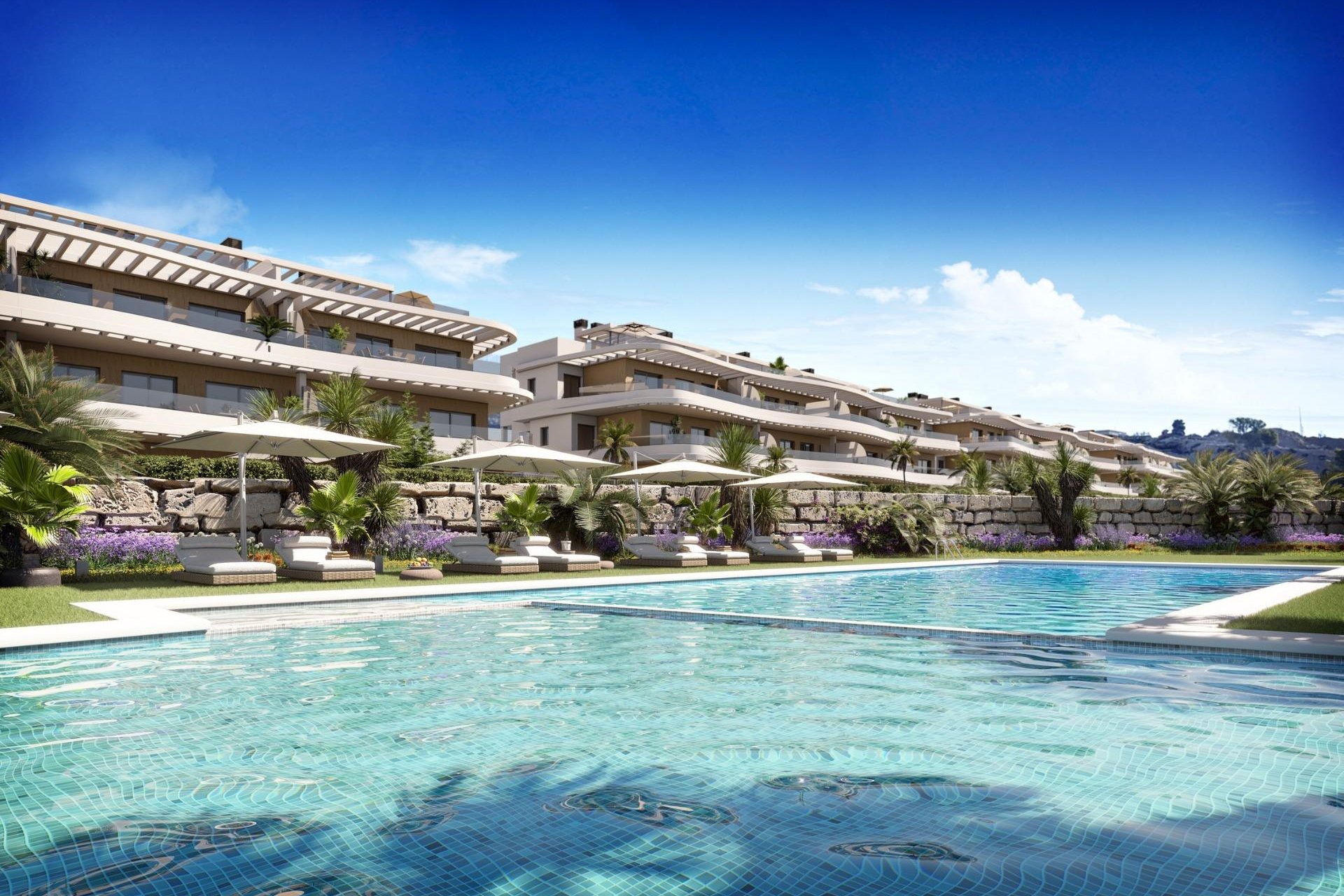 Новое здание - Квартира  - Finestrat - Campana Garden