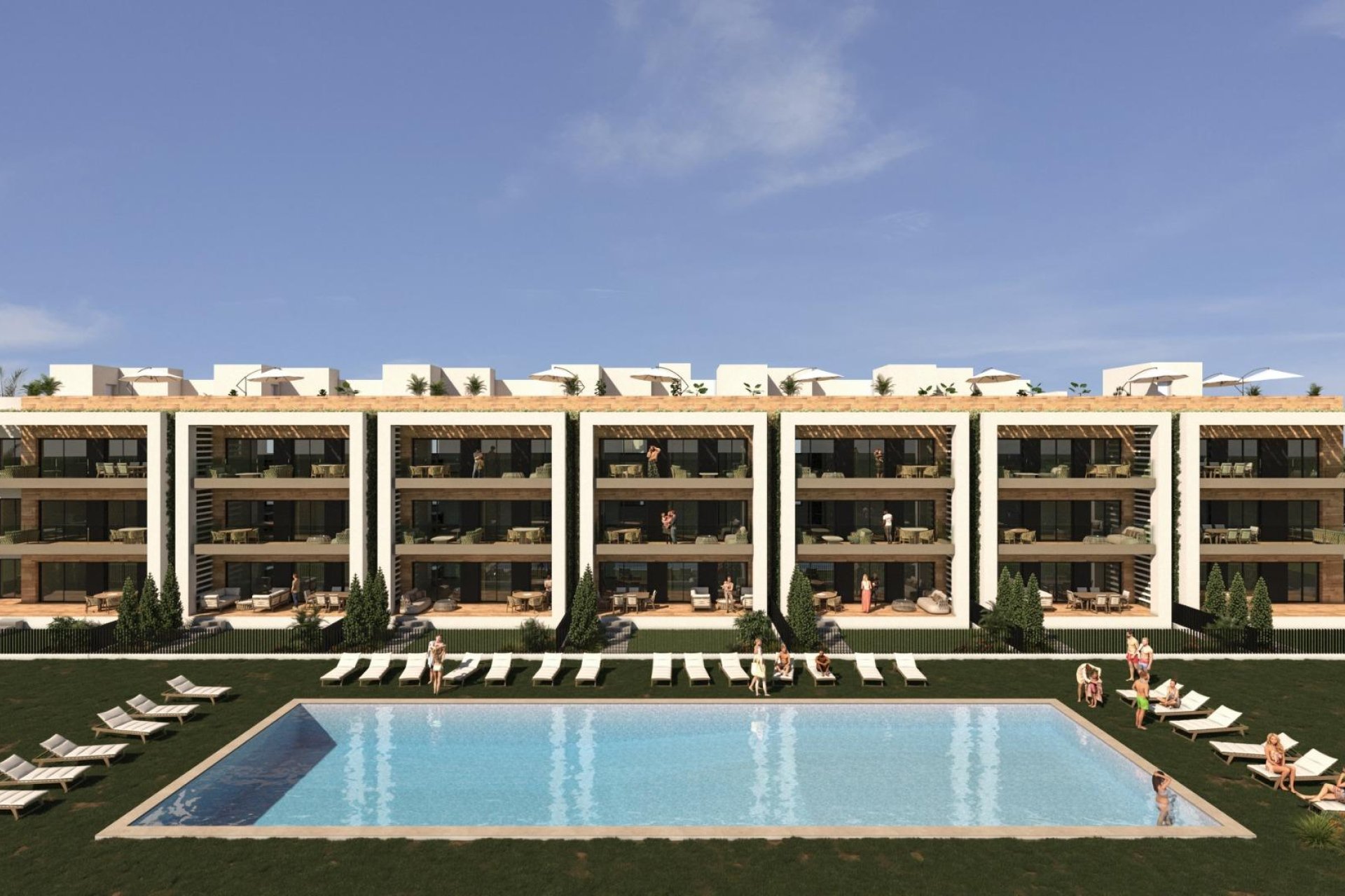 Новое здание - Квартира  - Los Alcázares - La Serena Golf