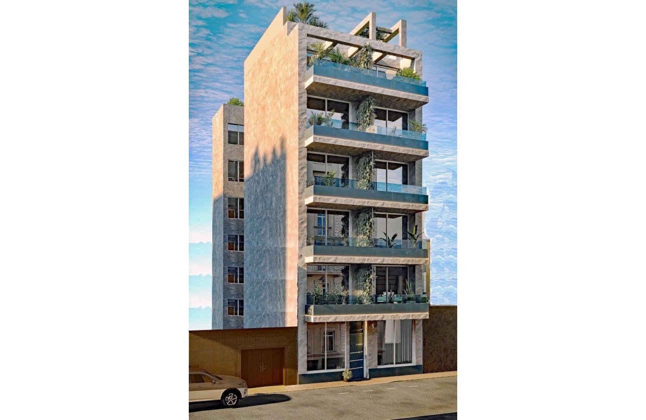 Новое здание - Квартира  - Torrevieja - Centro