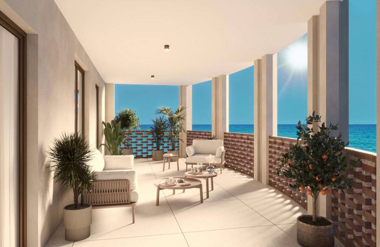 Новое здание - Квартира  - Villajoyosa - Cala Mallaeta