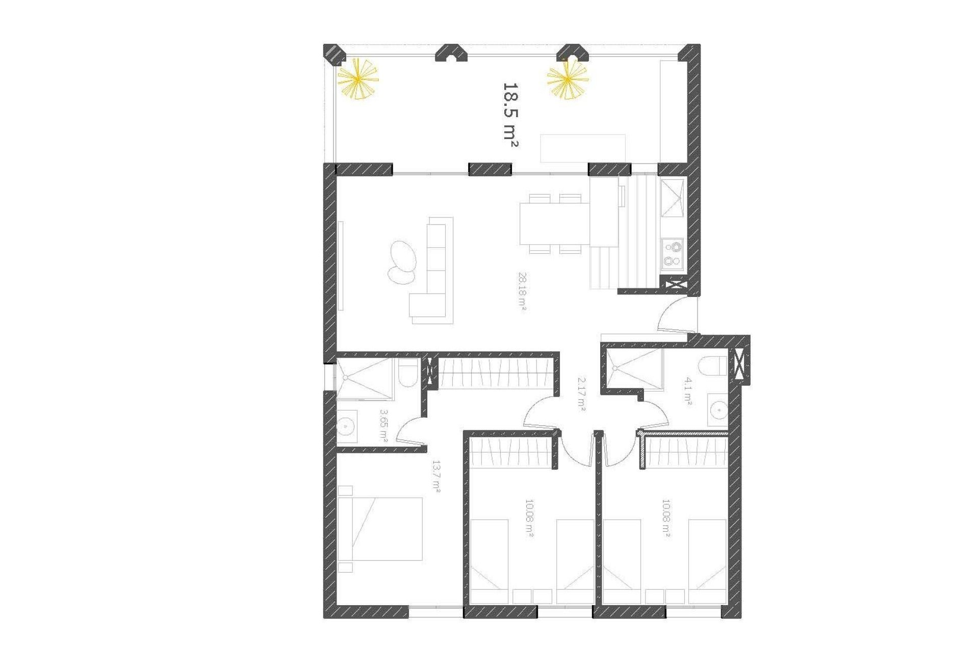 Новое здание - Квартира  - Villajoyosa - Cala Mallaeta