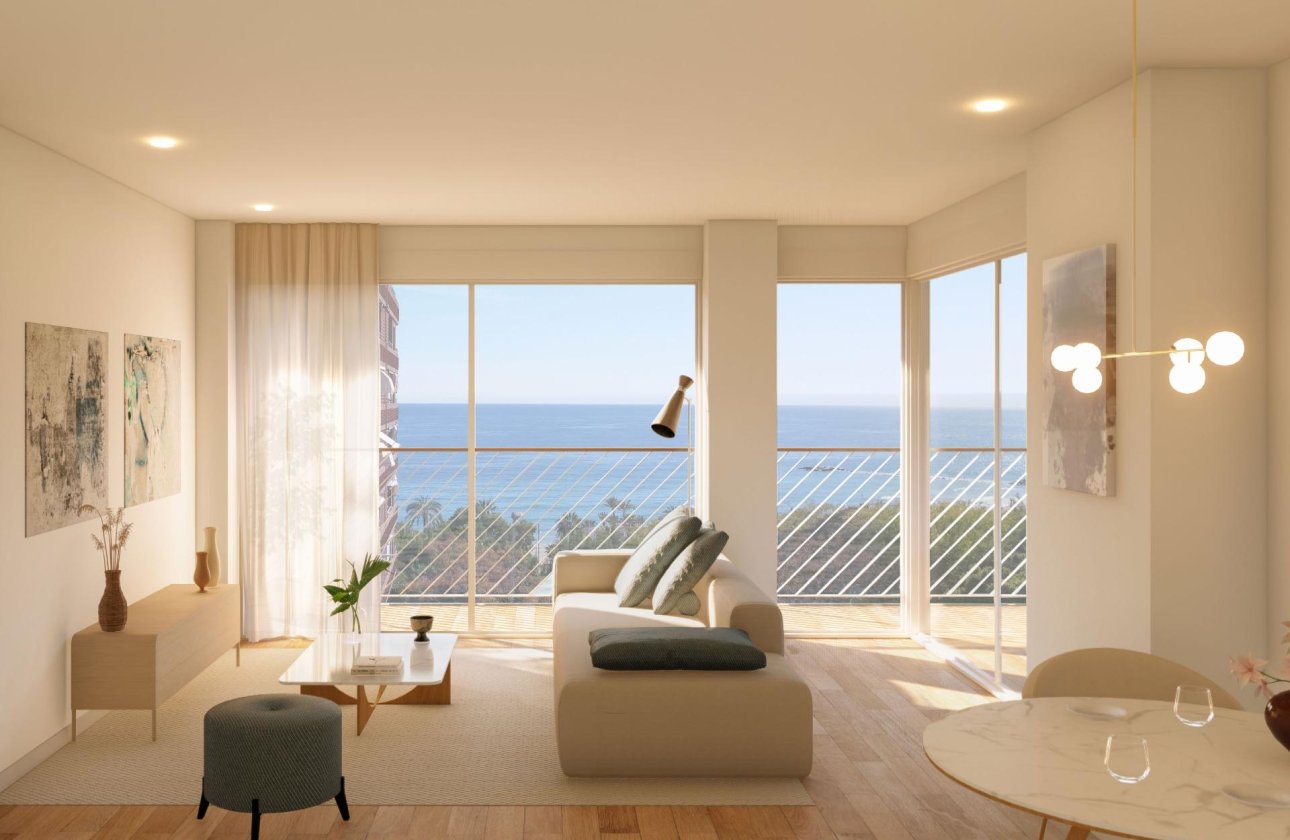 Новое здание - Квартира  - Villajoyosa - Pueblo