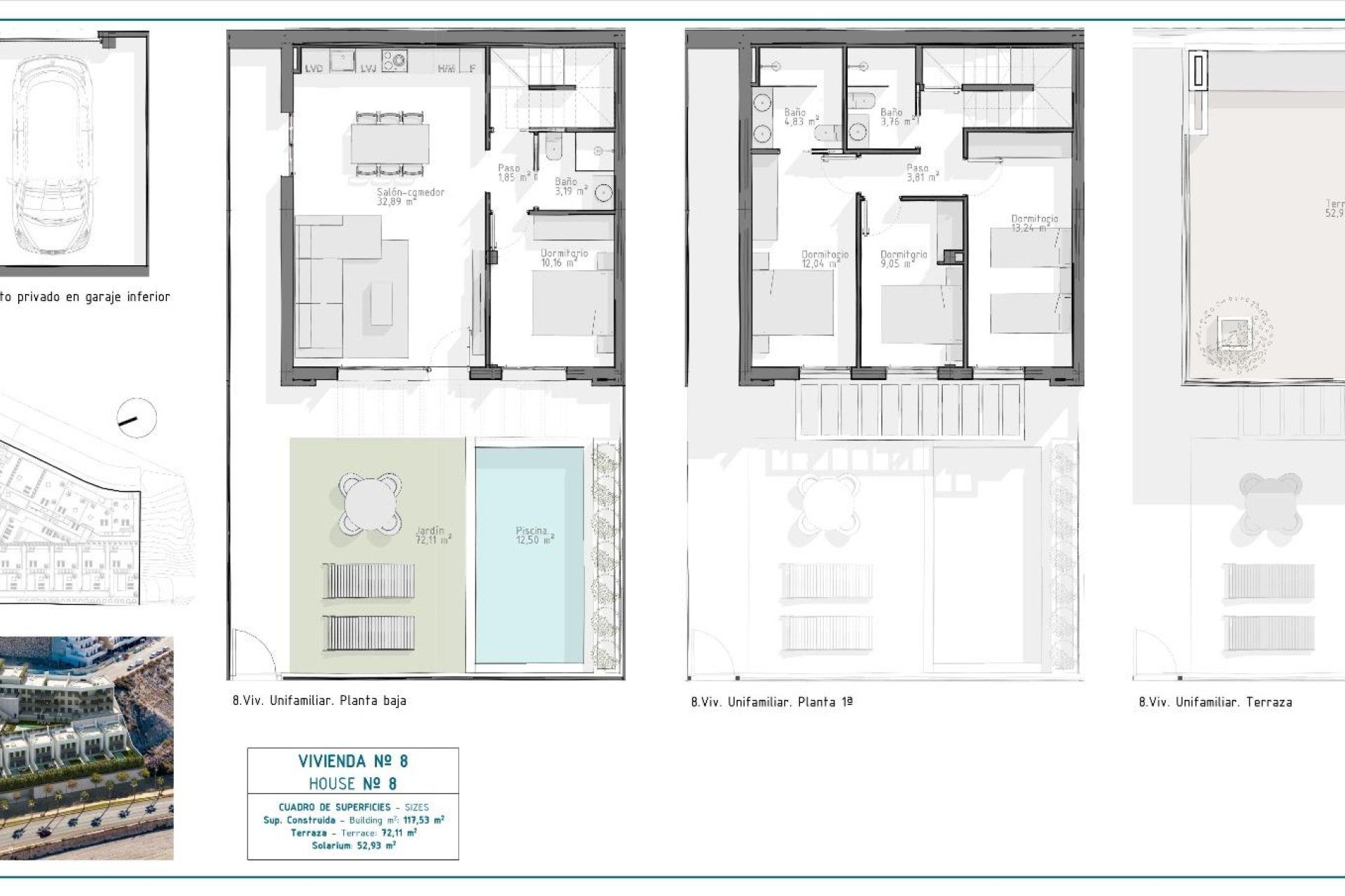 Новое здание - Villa - Aguilas - Playa del Hornillo