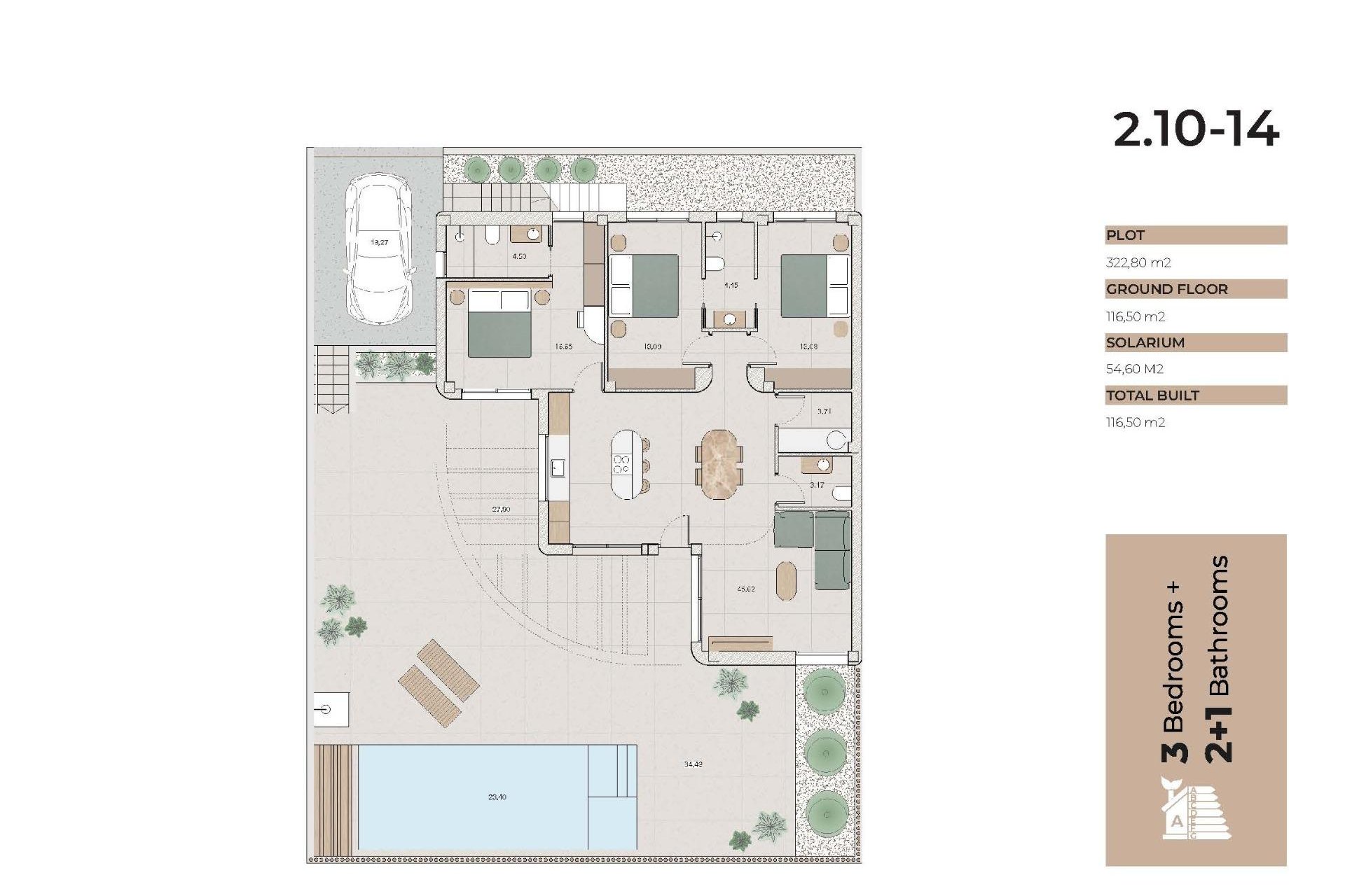 Новое здание - Villa - Algorfa - La Finca Golf