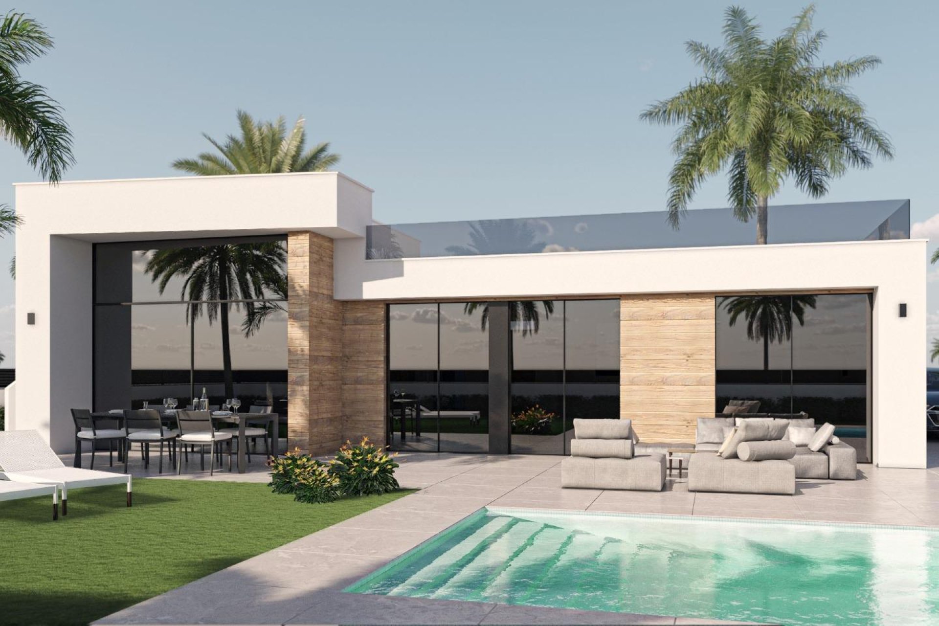 Новое здание - Villa - Alhama De Murcia - Condado De Alhama