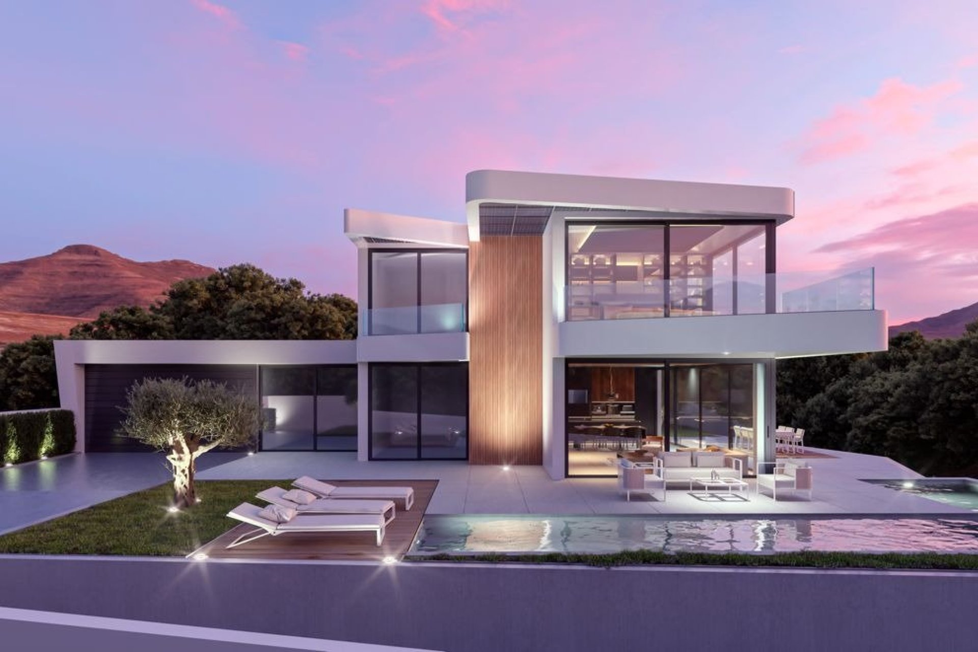 Новое здание - Villa - Altea - Santa Clara