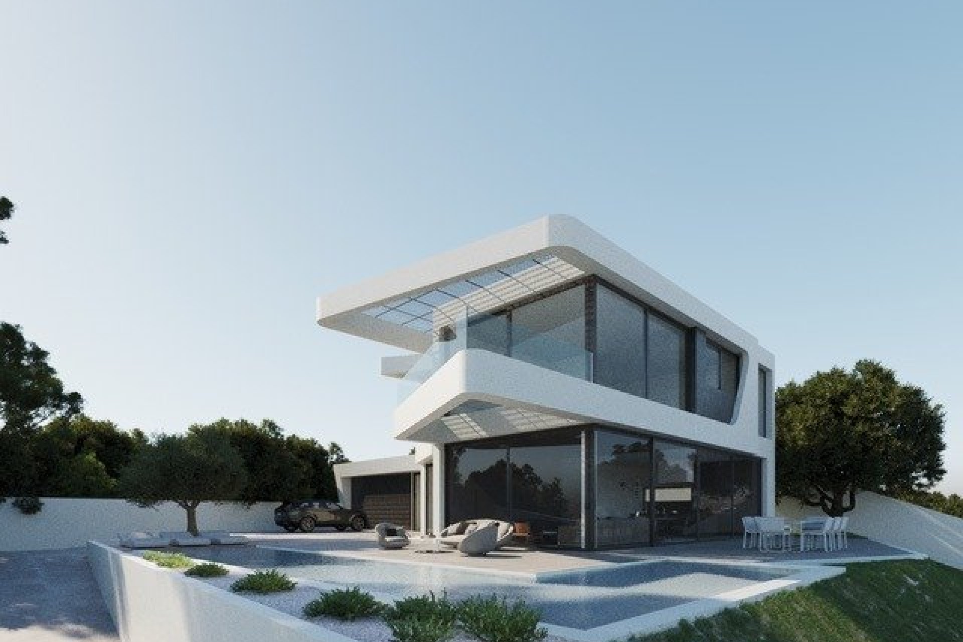 Новое здание - Villa - Altea - Santa Clara