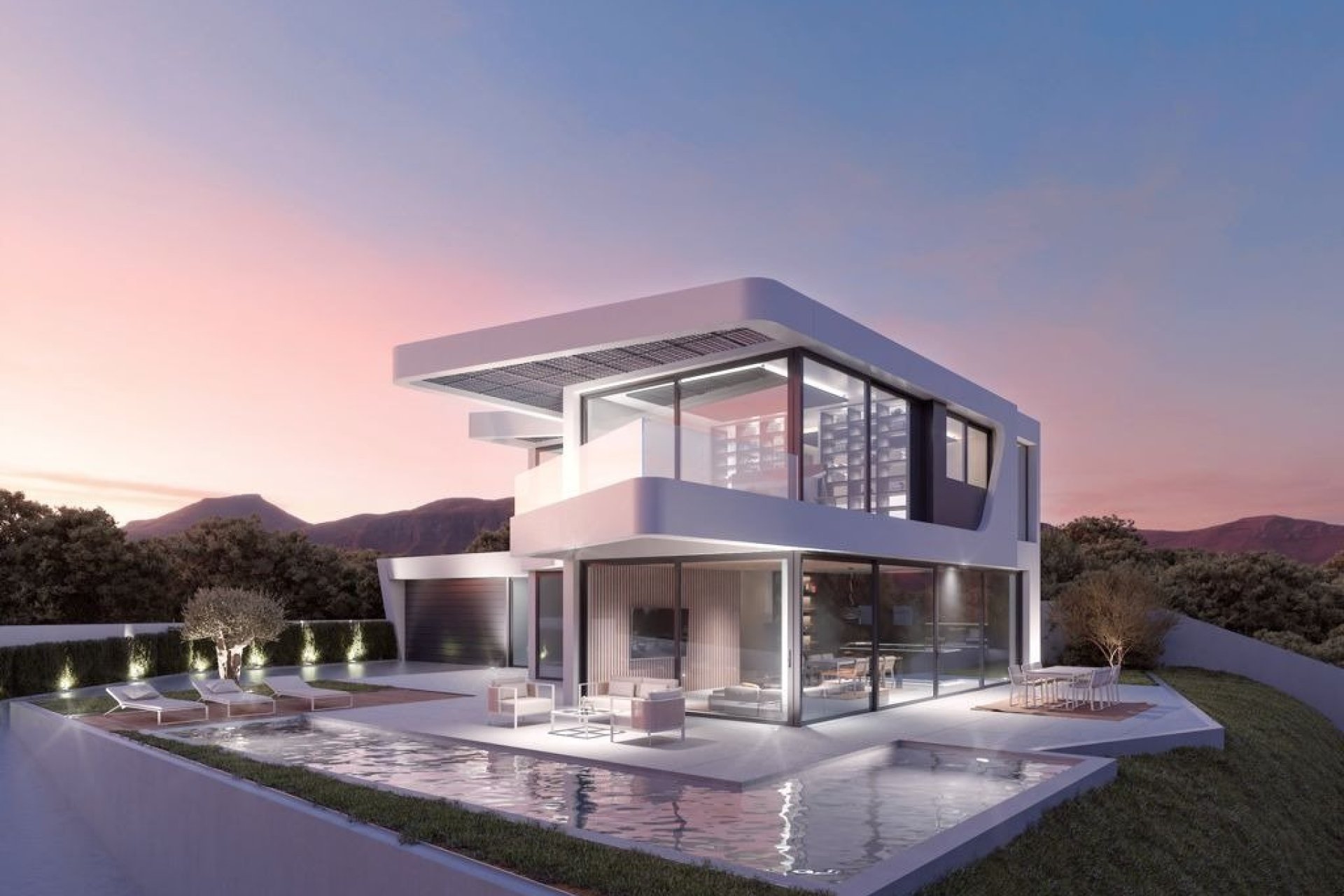 Новое здание - Villa - Altea - Santa Clara