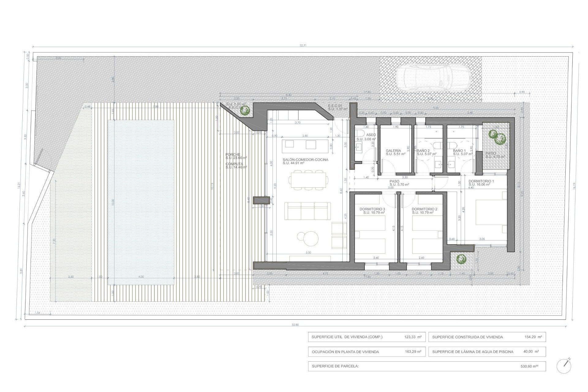 Новое здание - Villa - Aspe - Centro