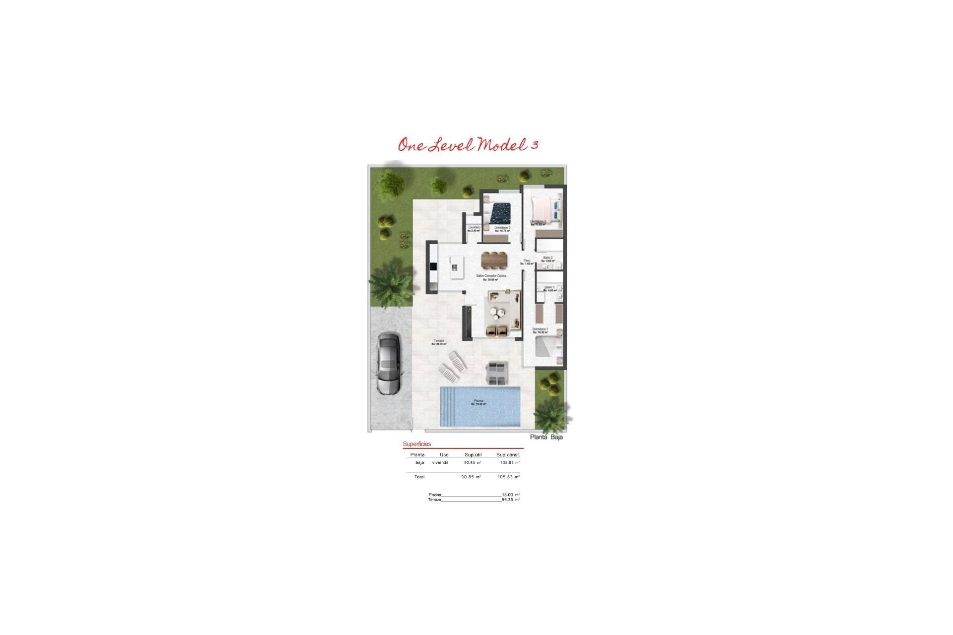 Новое здание - Villa - Baños y Mendigo - Altaona Golf