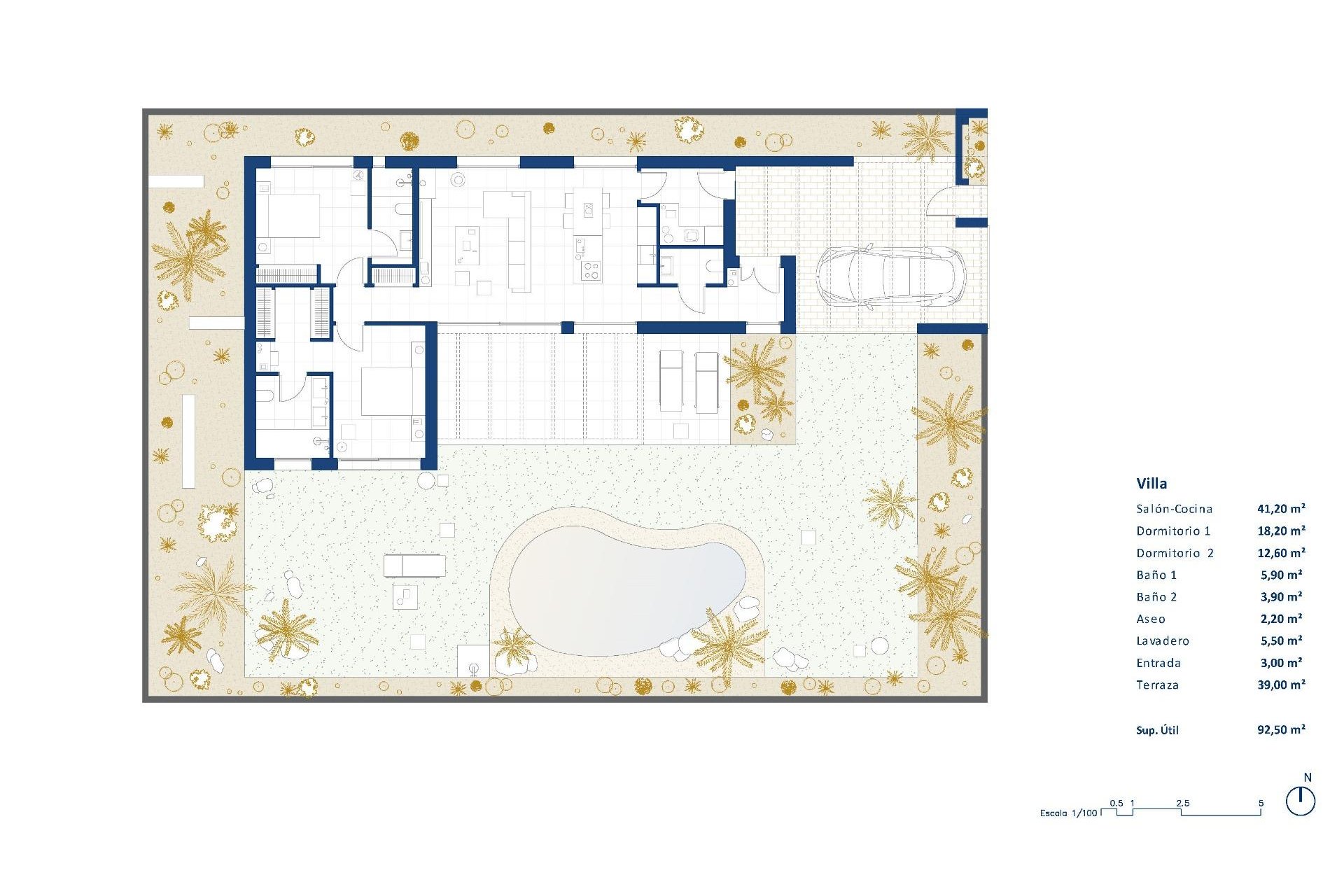 Новое здание - Villa - Baños y Mendigo - Altaona Golf