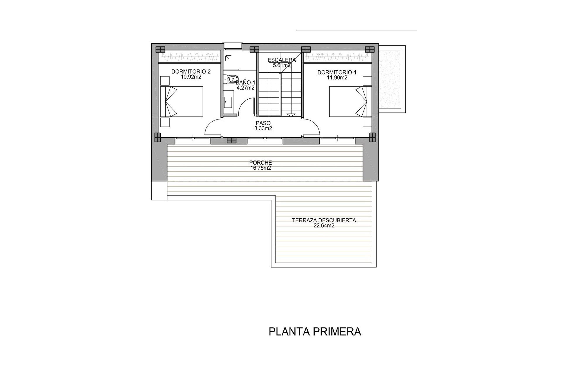 Новое здание - Villa - Benijofar - Polideportivo