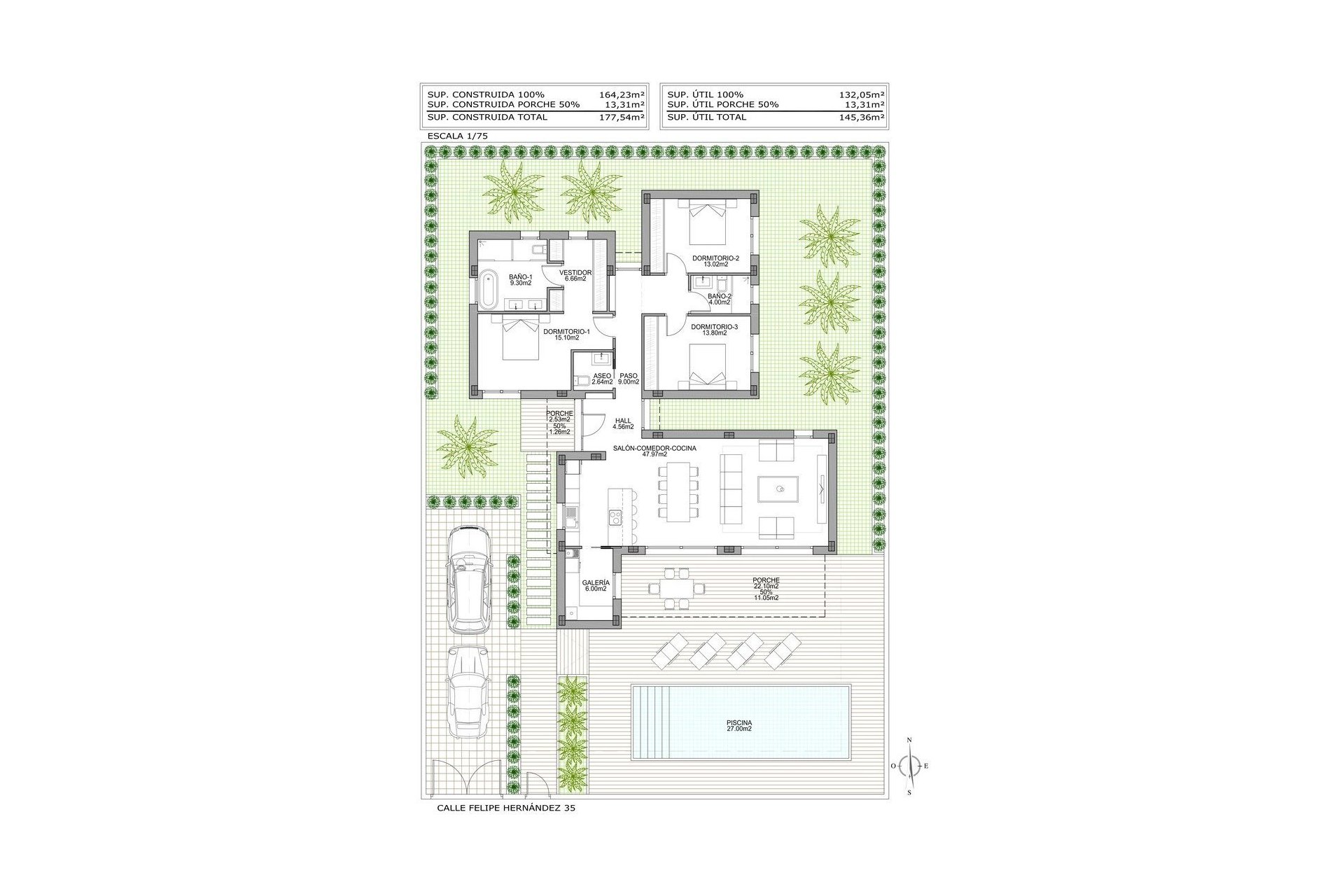 Новое здание - Villa - Benijofar - Polideportivo