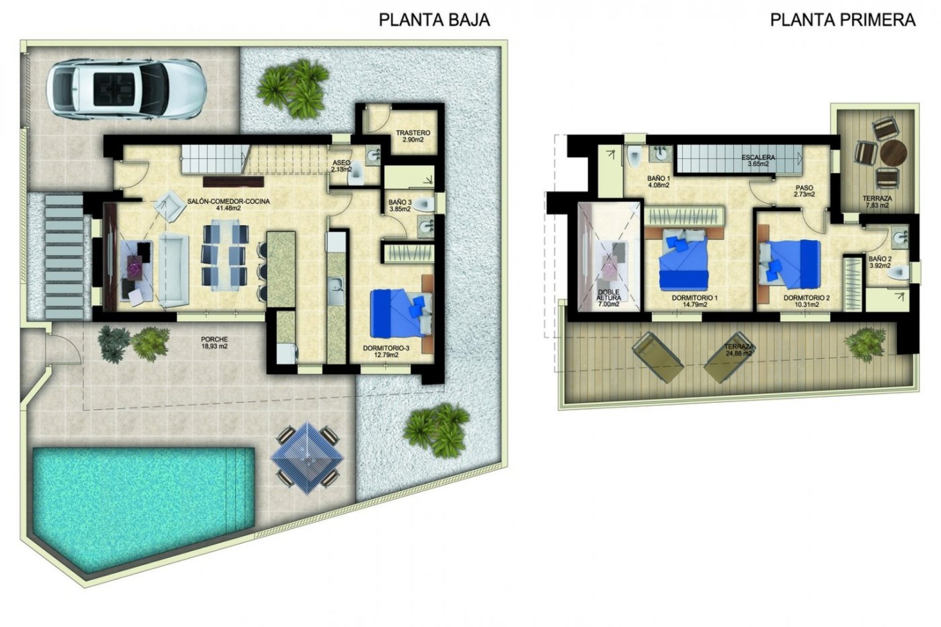 Новое здание - Villa - Benijofar - Polideportivo