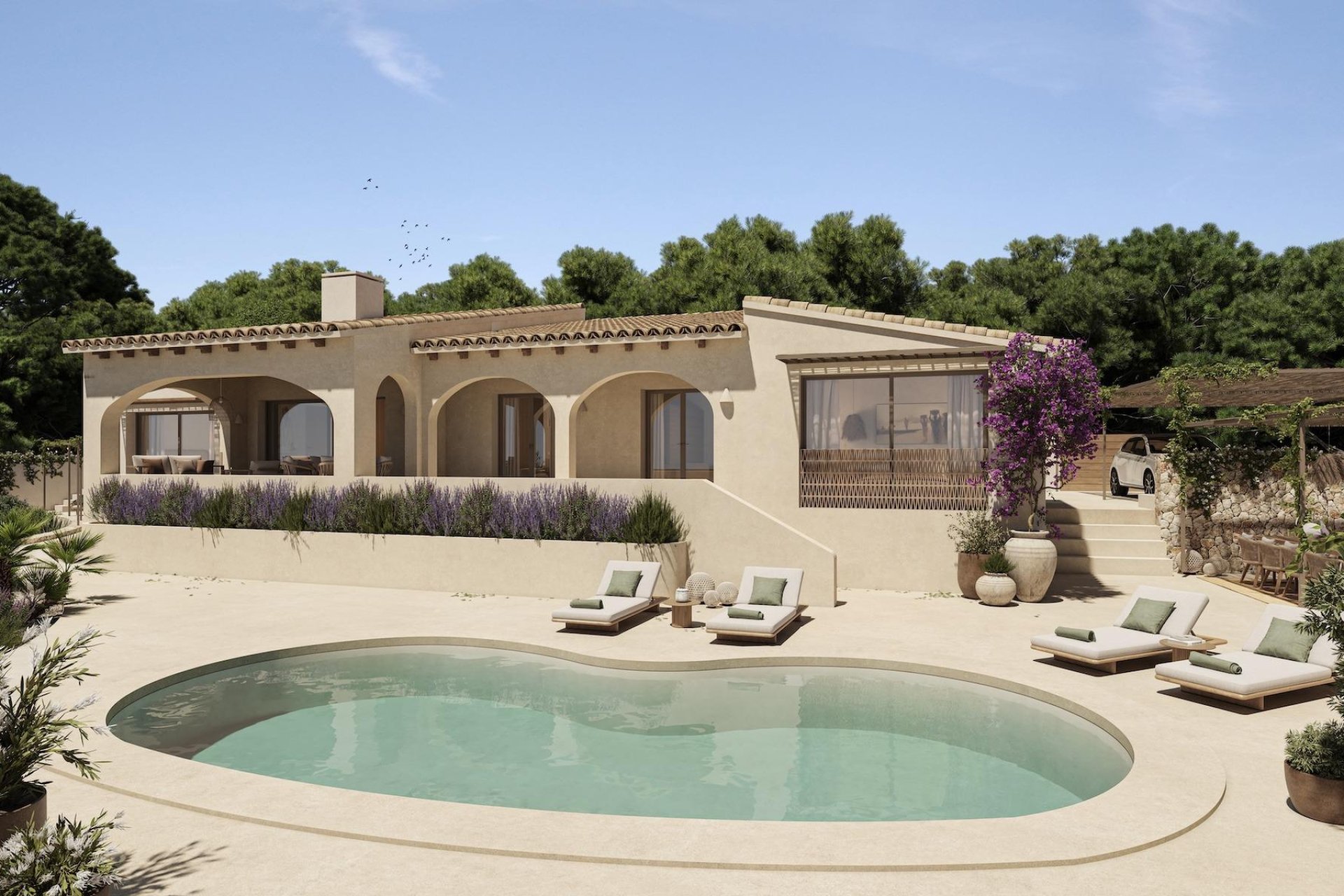 Новое здание - Villa - Benissa - La Fustera