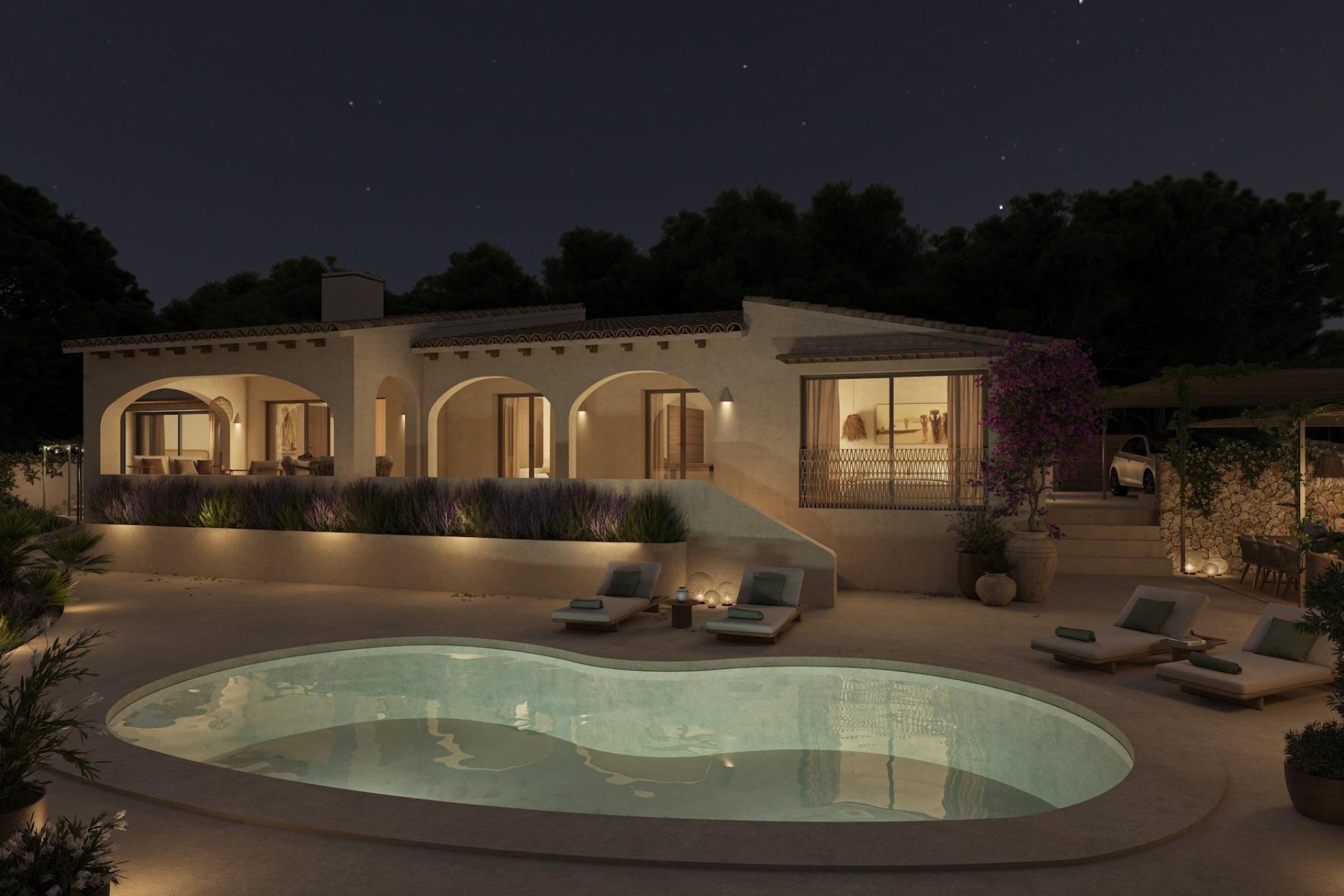 Новое здание - Villa - Benissa - La Fustera