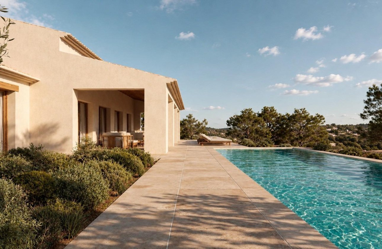 Новое здание - Villa - Benissa - Serrallonga