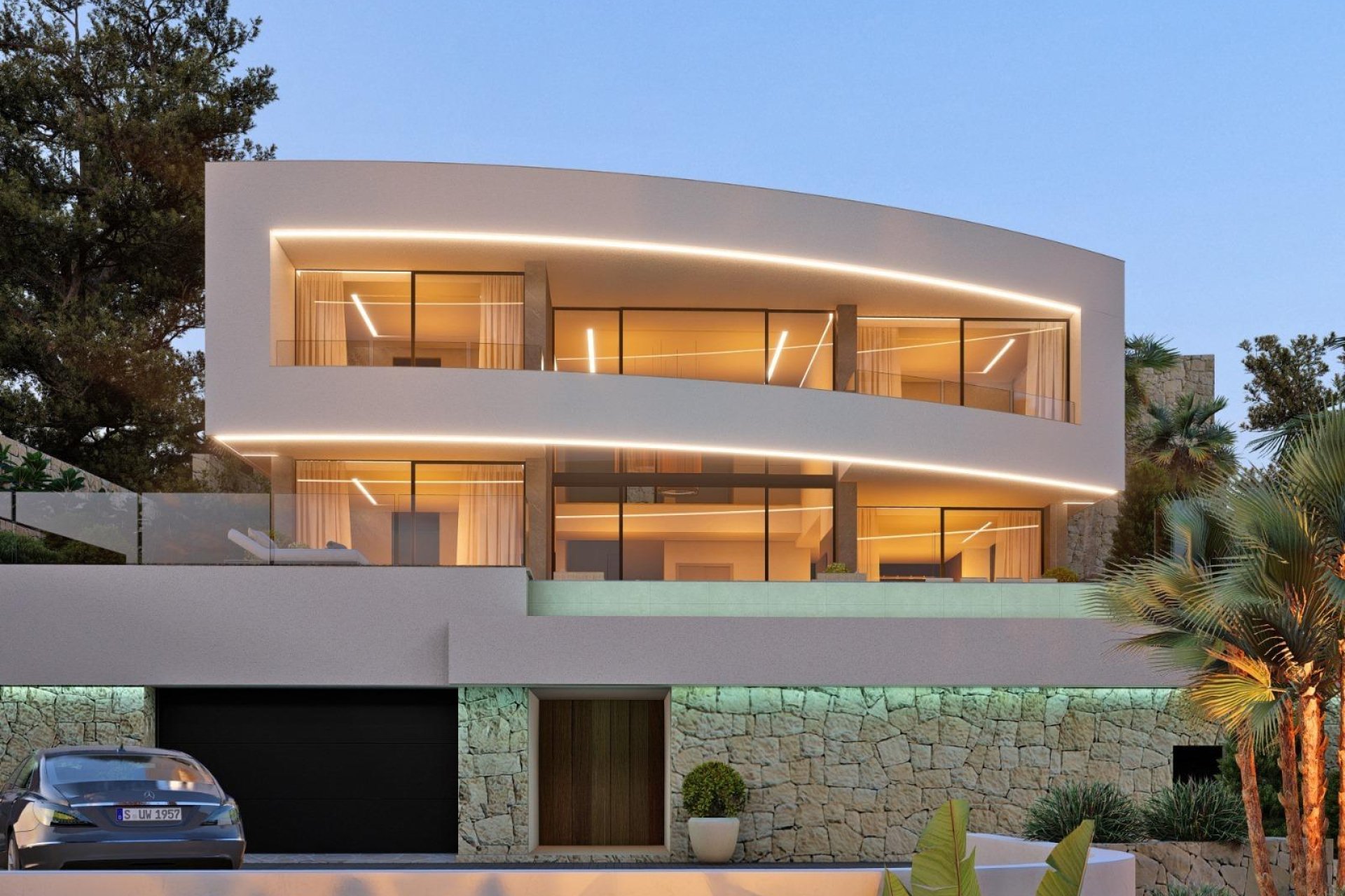Новое здание - Villa - Calpe - Empedrola