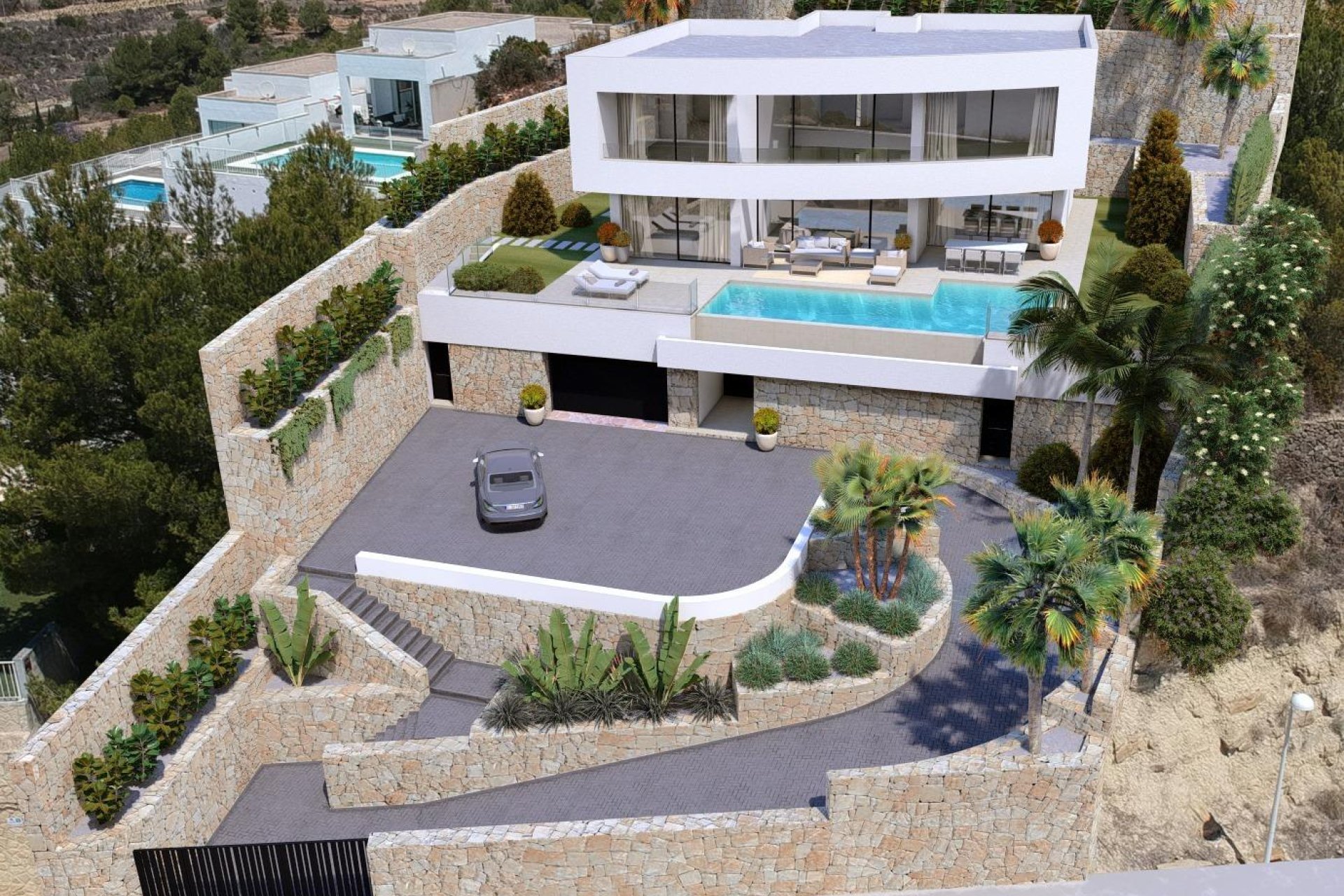Новое здание - Villa - Calpe - Empedrola