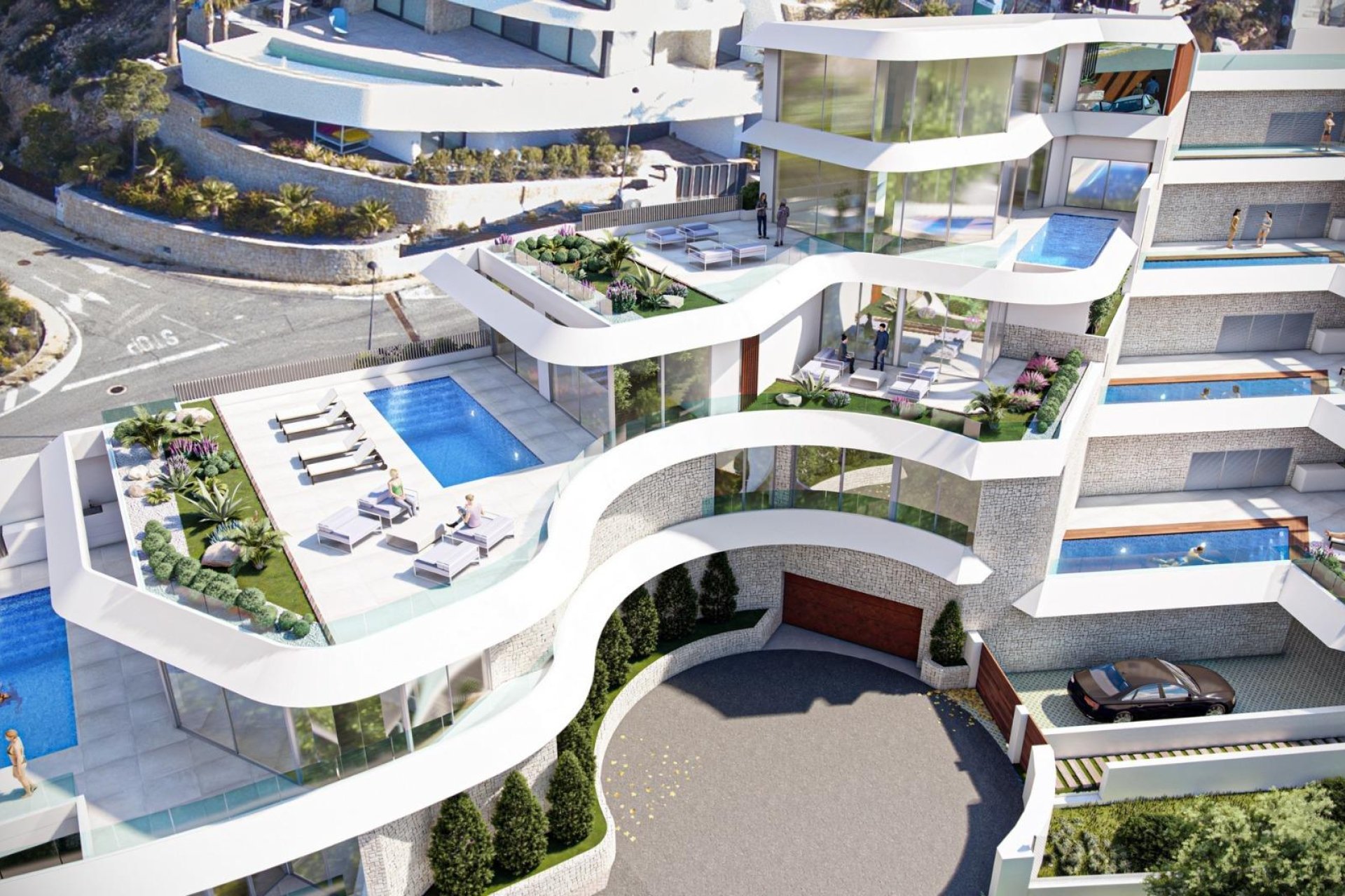 Новое здание - Villa - Calpe - Mascarat