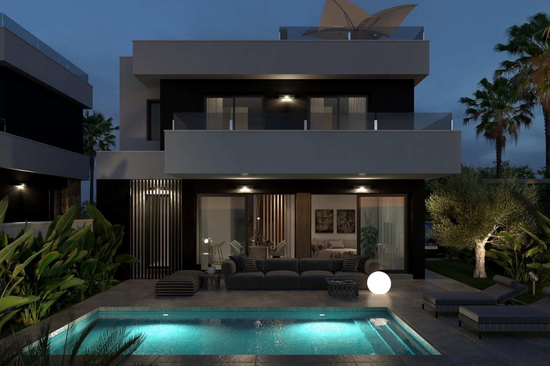 Новое здание - Villa - Ciudad Quesada - Lo Marabú