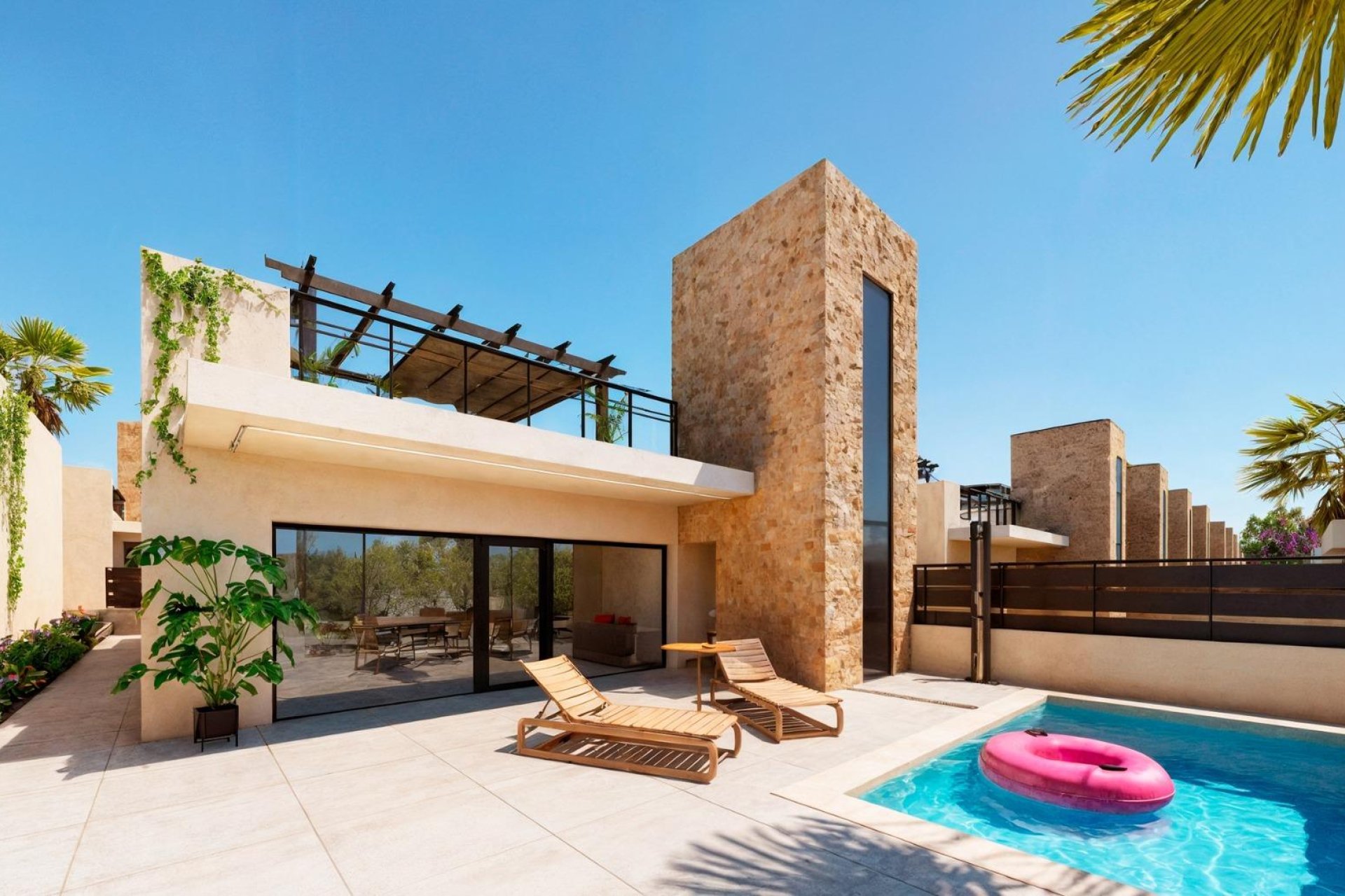 Новое здание - Villa - Fuente Álamo - La Pinilla
