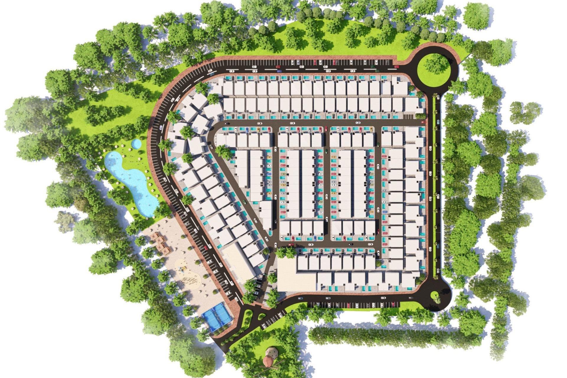 Новое здание - Villa - Fuente Álamo - La Pinilla