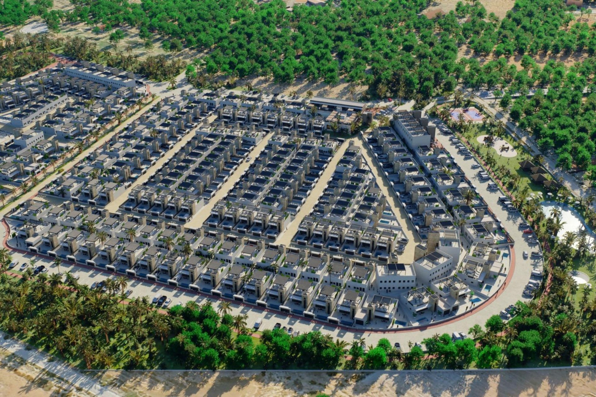 Новое здание - Villa - Fuente Álamo - La Pinilla