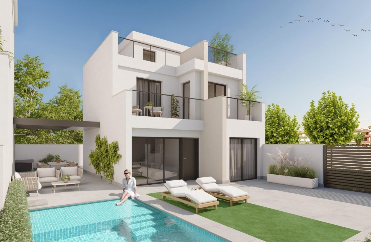 Новое здание - Villa - Los Alcázares - Playa la Atascadera