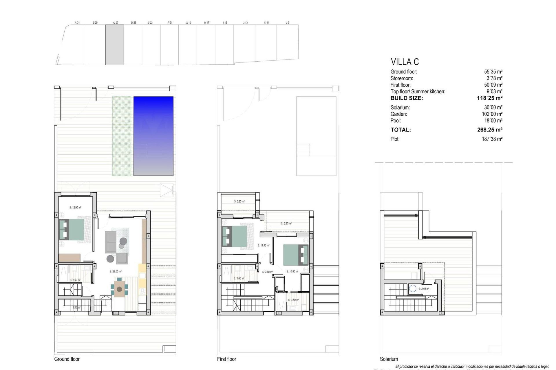 Новое здание - Villa - Los Alcázares - Playa la Atascadera