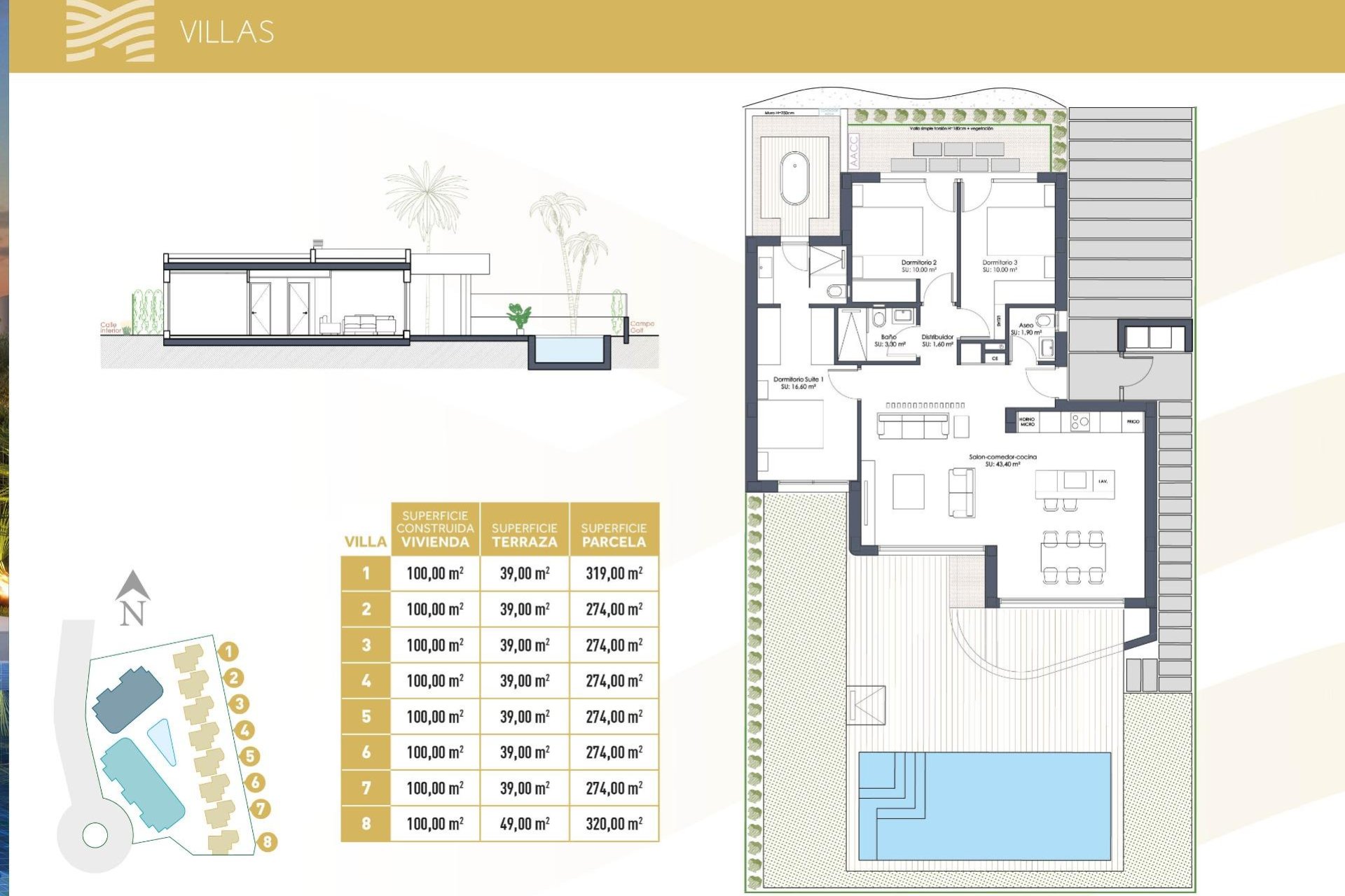 Новое здание - Villa - Los Alcázares - Serena Golf