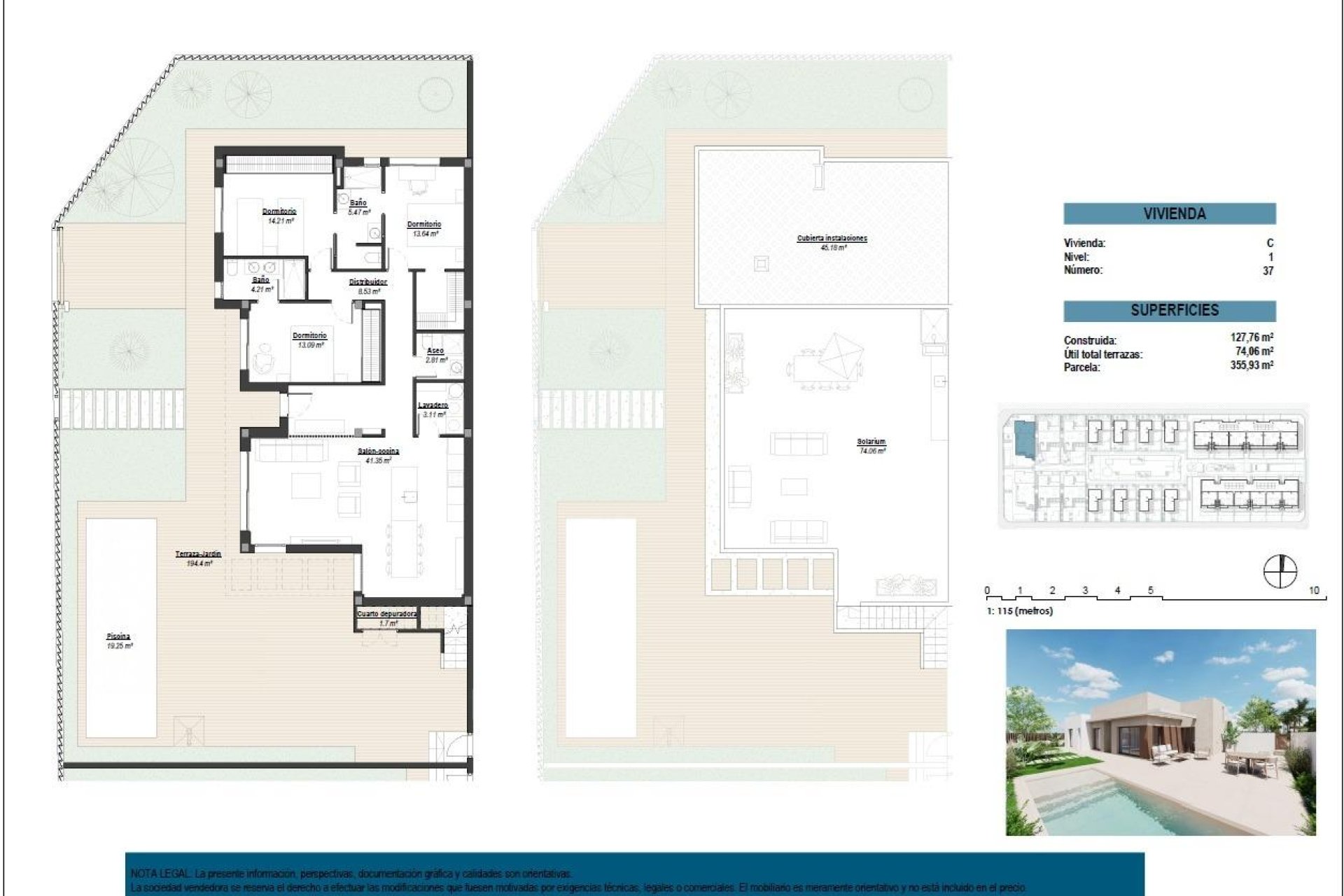 Новое здание - Villa - Los Alcázares - Serena Golf